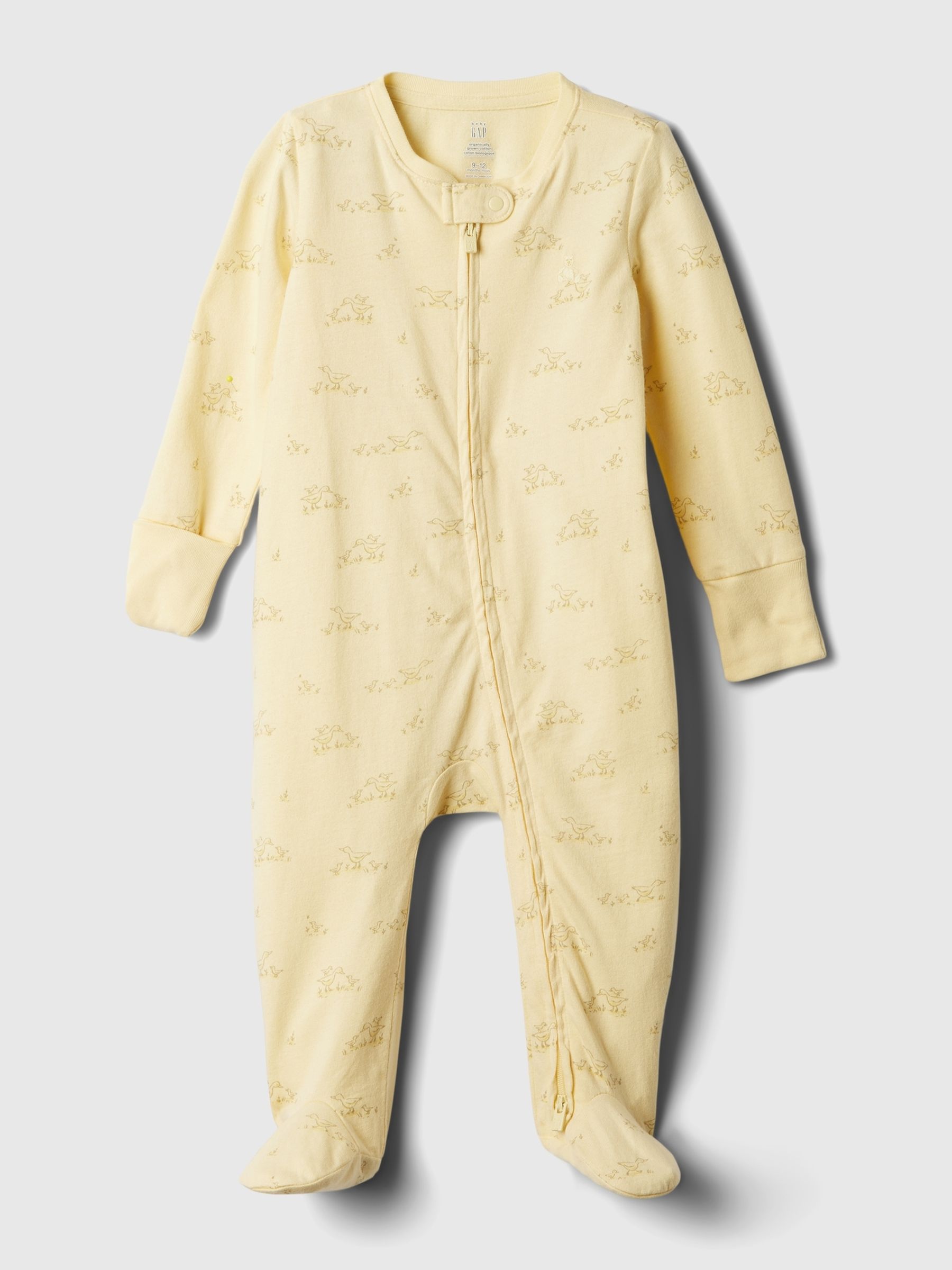 Yellow Ducks First Favourites Graphic Sleepsuit (Newborn-9mths) - Image 1 of 1