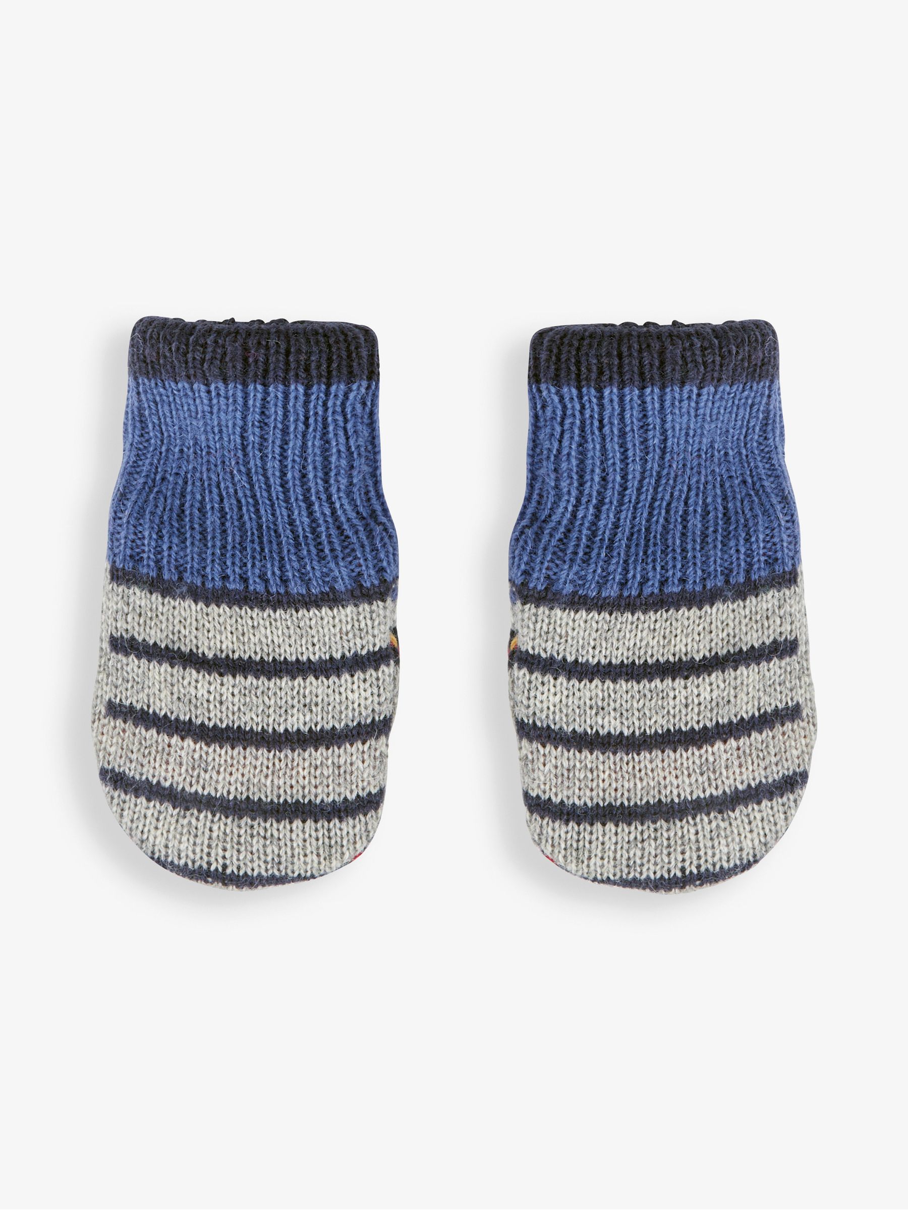 Indigo Blue London Guard Fair Isle Pattern Mittens - Image 3 of 3