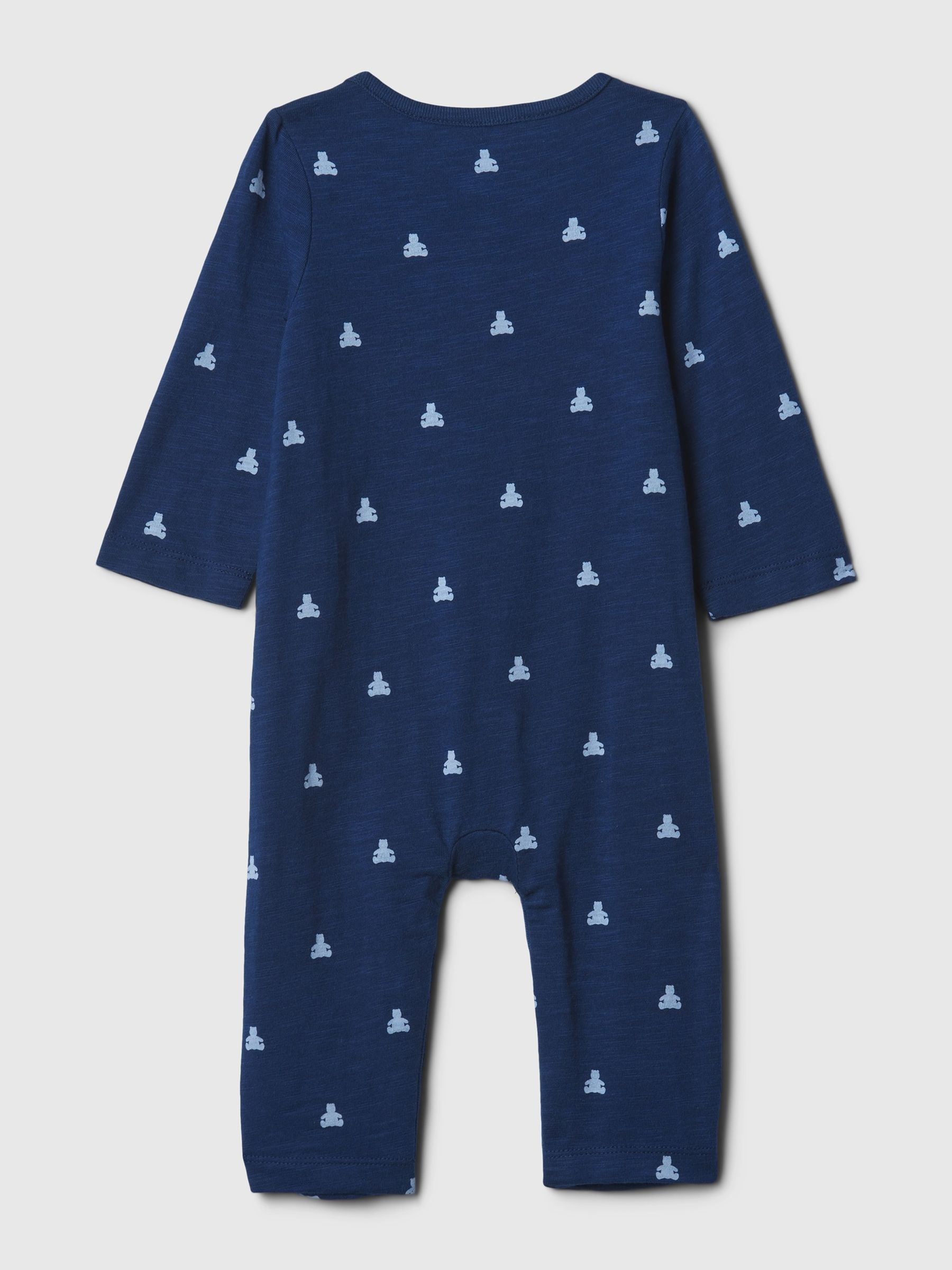 Blue Brannan Bear Footless One Piece (Newborn-24mths) - Image 2 of 3