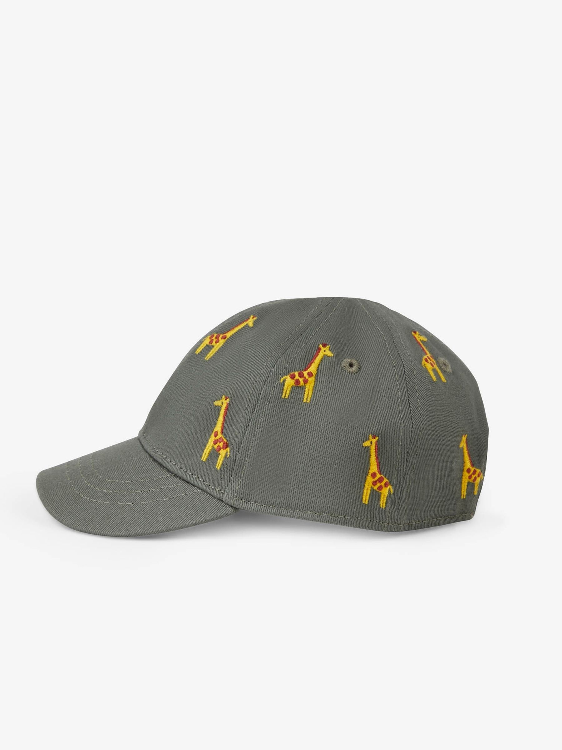 Khaki Boys' Giraffe Embroidered Baseball Cap - Image 2 of 3