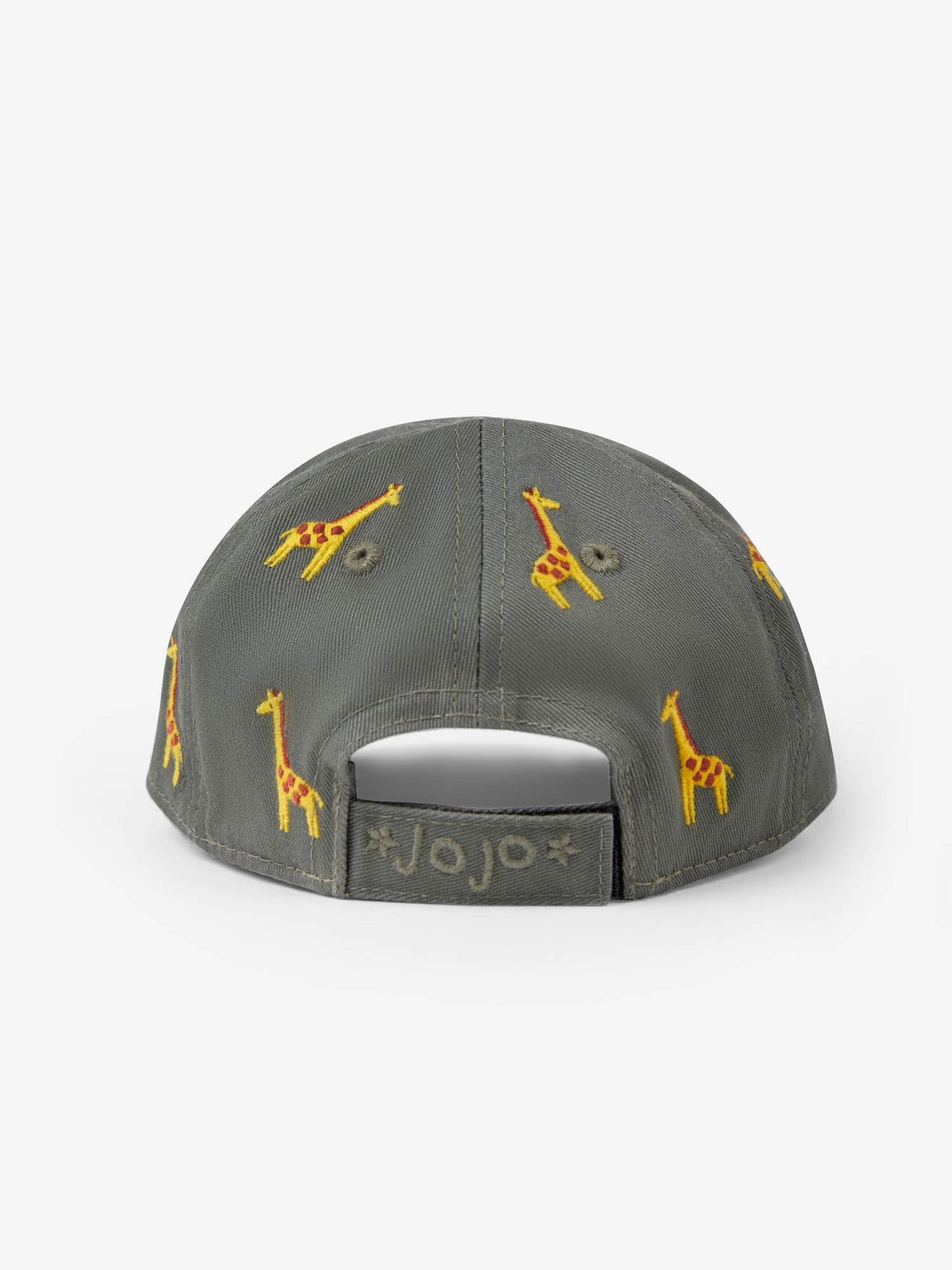 Khaki Boys' Giraffe Embroidered Baseball Cap - Image 3 of 3