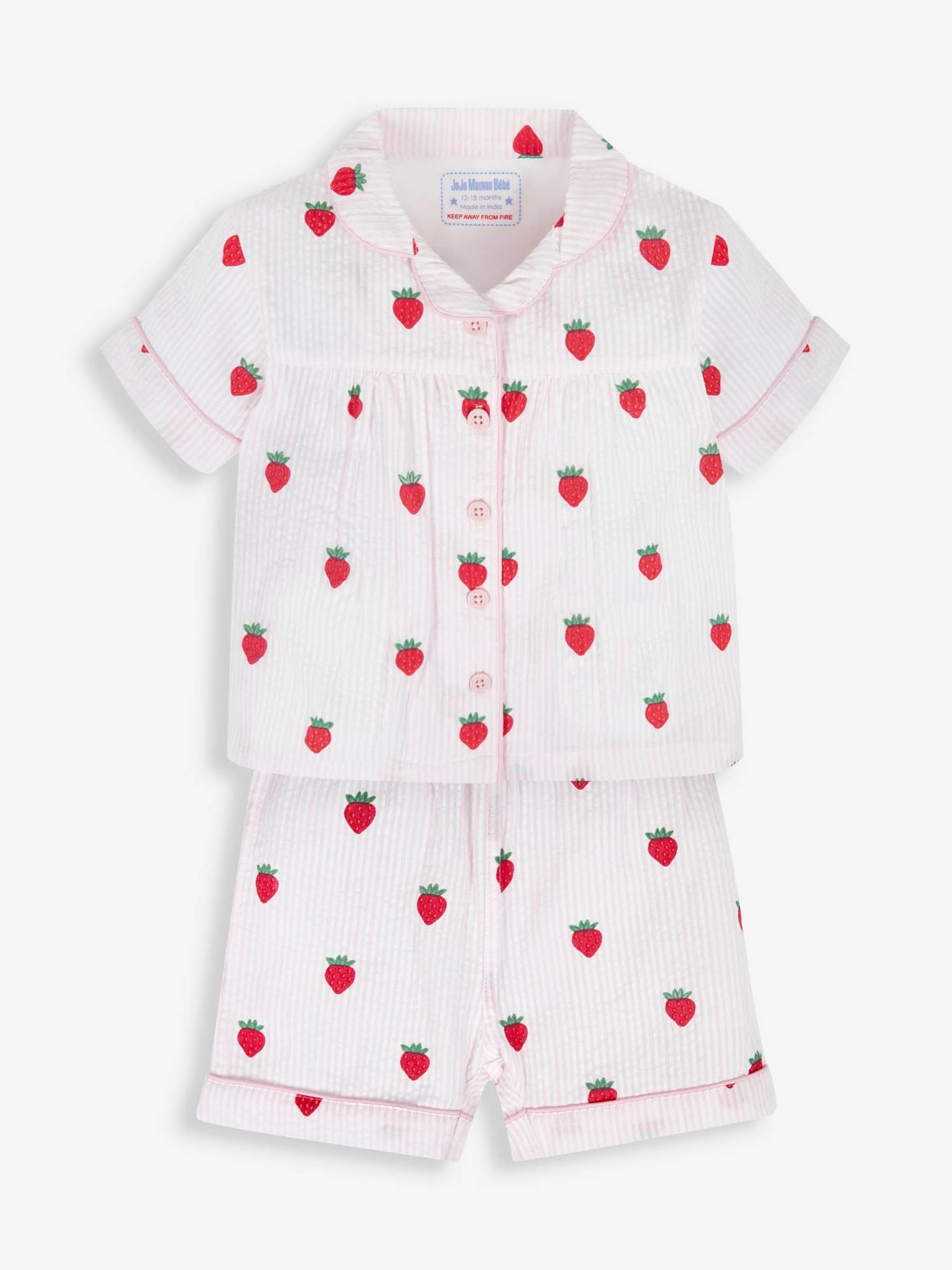 Pink Woven Pyjamas - Image 3 of 6