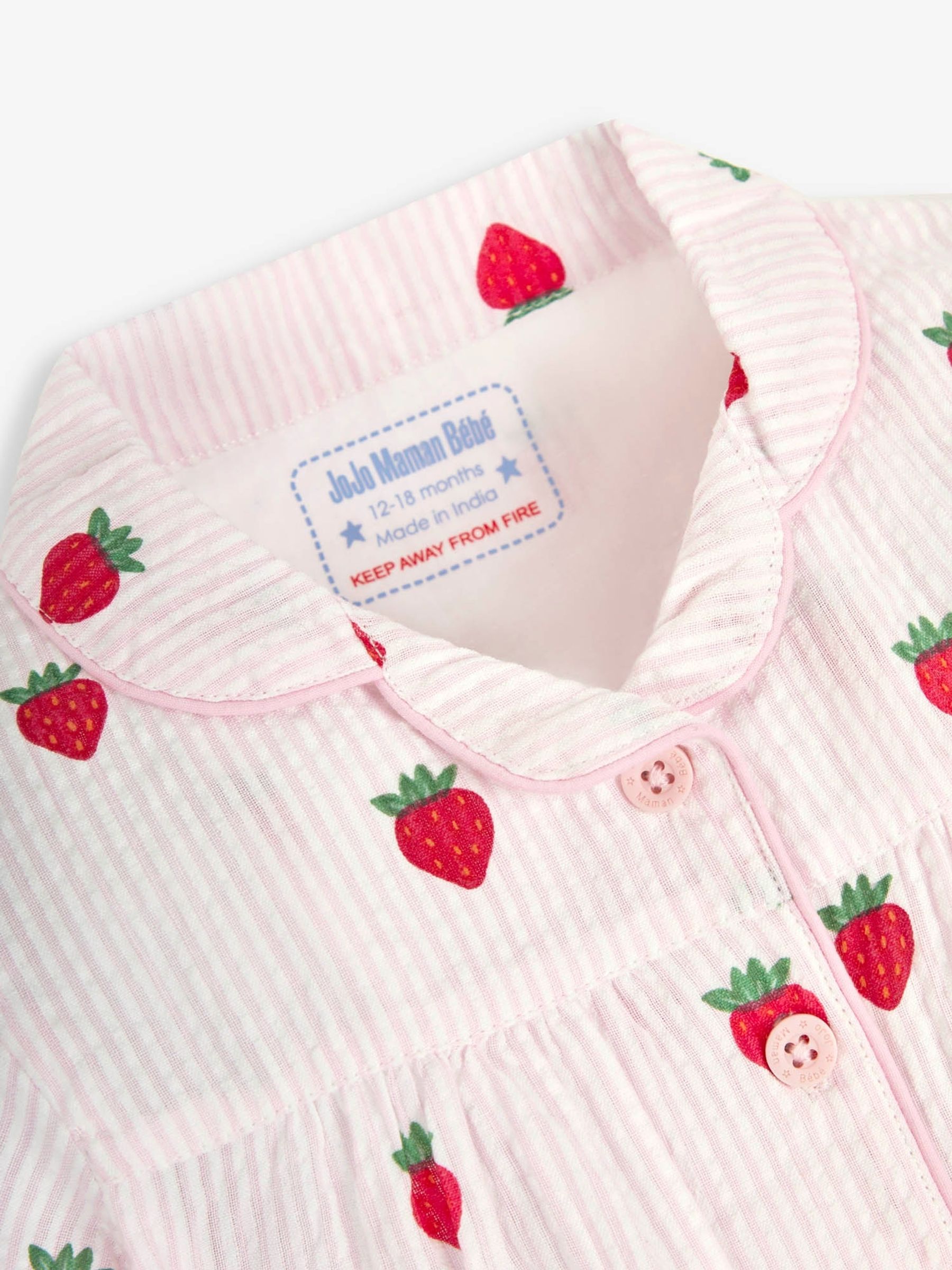 Pink Woven Pyjamas - Image 6 of 6