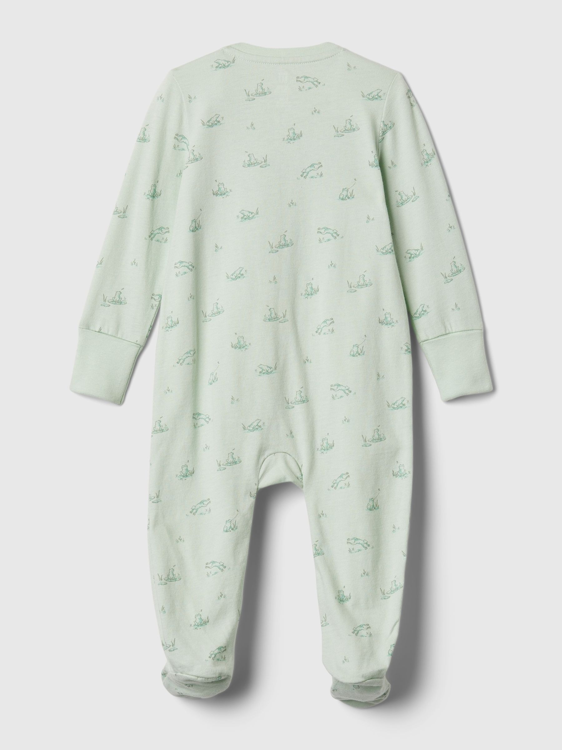 Green Frogs First Favourites Graphic Sleepsuit (Newborn-9mths) - Image 2 of 2