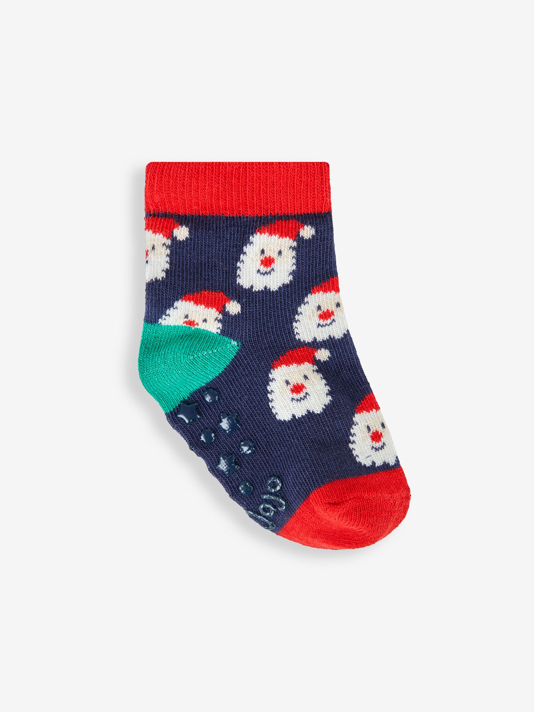 Multi Kids' 3-Pack Father Christmas Socks - Image 3 of 7