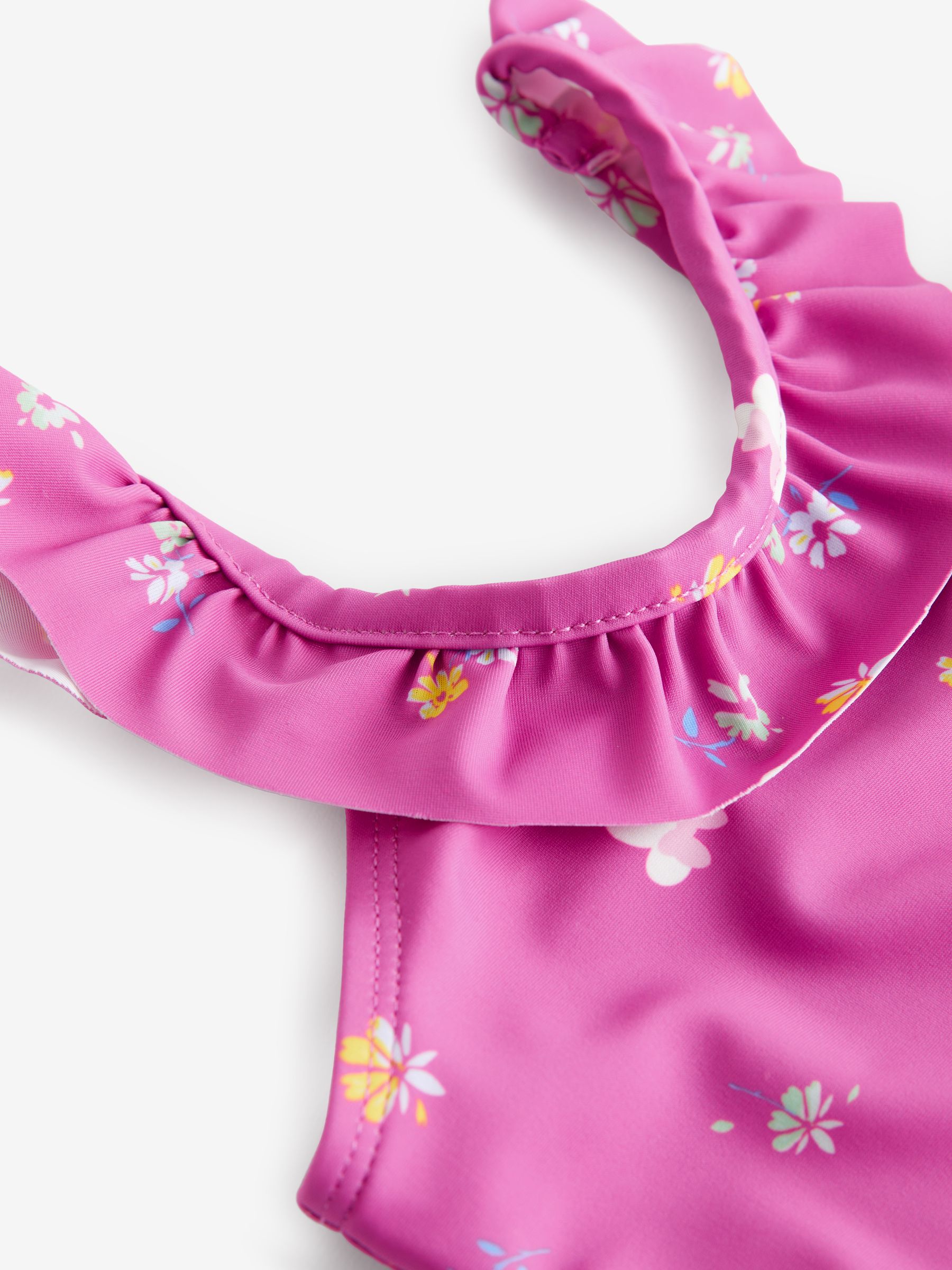 Pink Disney Graphic Ruffle Sleeve Baby Swimsuit (Newborn-5yrs) - Image 3 of 3