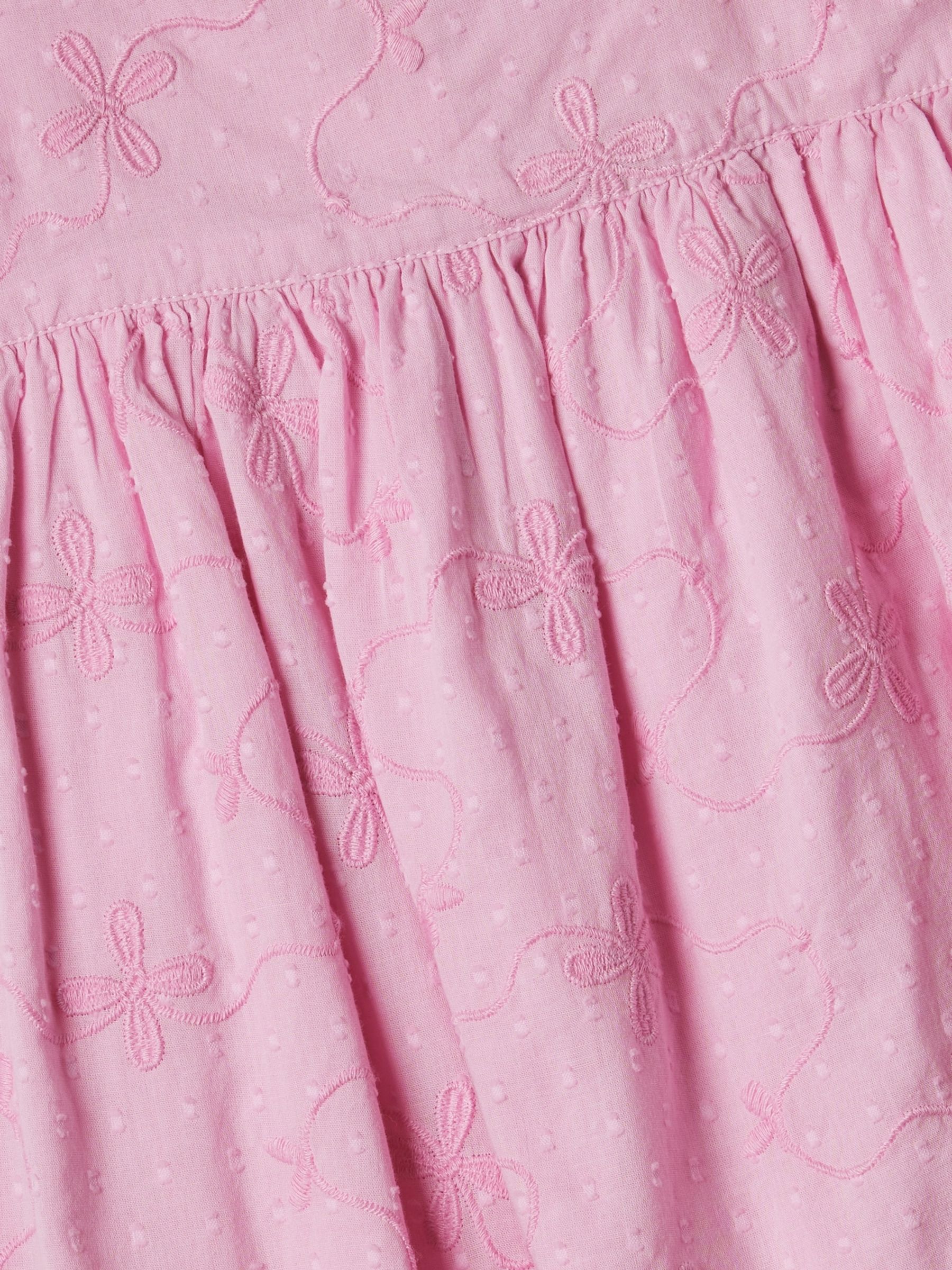 Pink Embroidered Dress (Newborn-5yrs) - Image 3 of 3