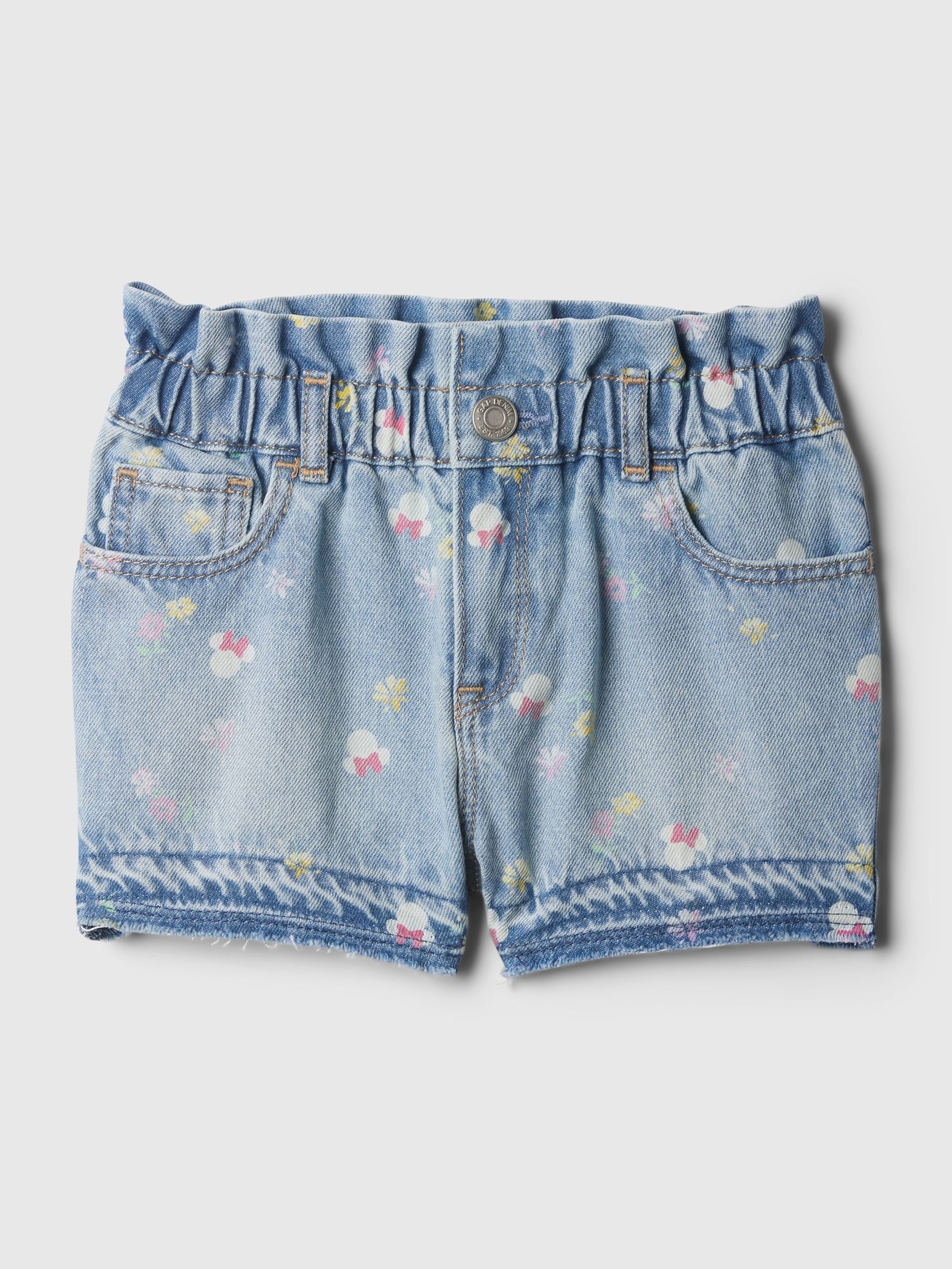 Blue Disney Minnie Ruffle Shorts (Newborn-5yrs) - Image 1 of 5