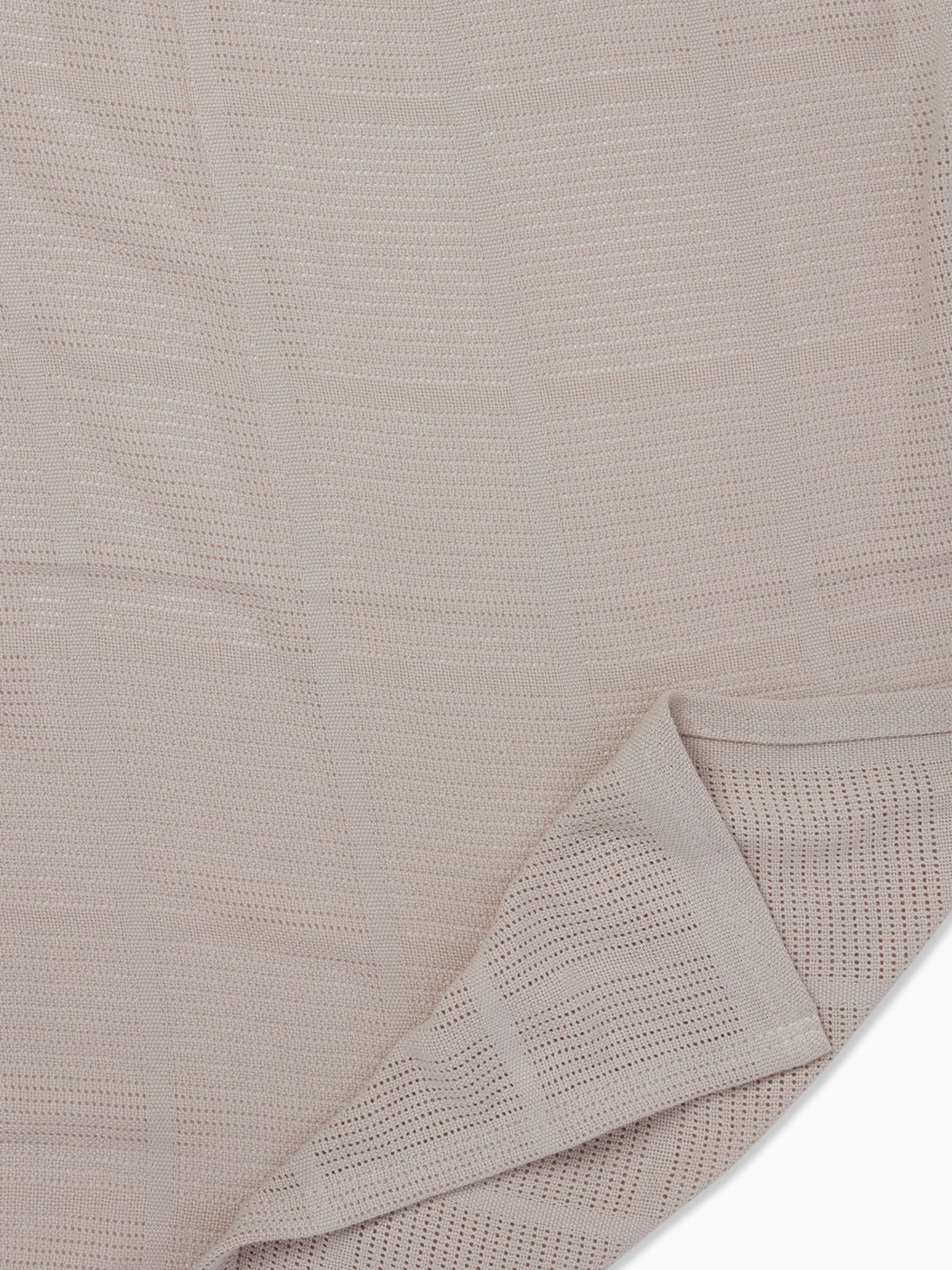 MORI Neutral Biscuit Brown Blend Cellular Baby Blanket - Image 7 of 8