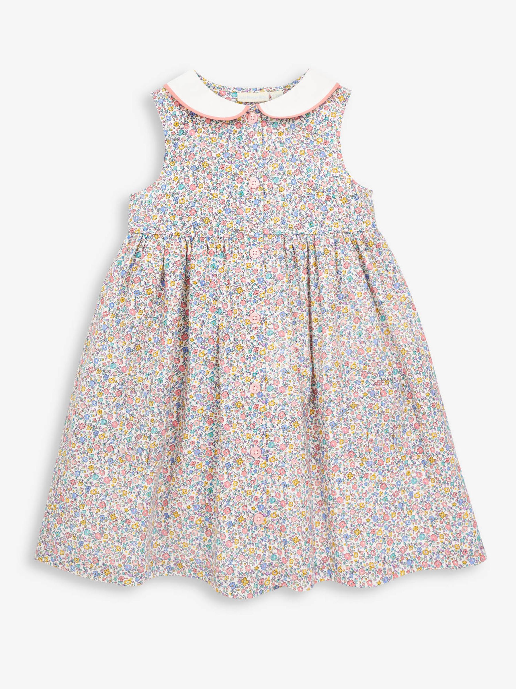 Multi Girls Ditsy Floral Shirt Dress - Image 1 of 2