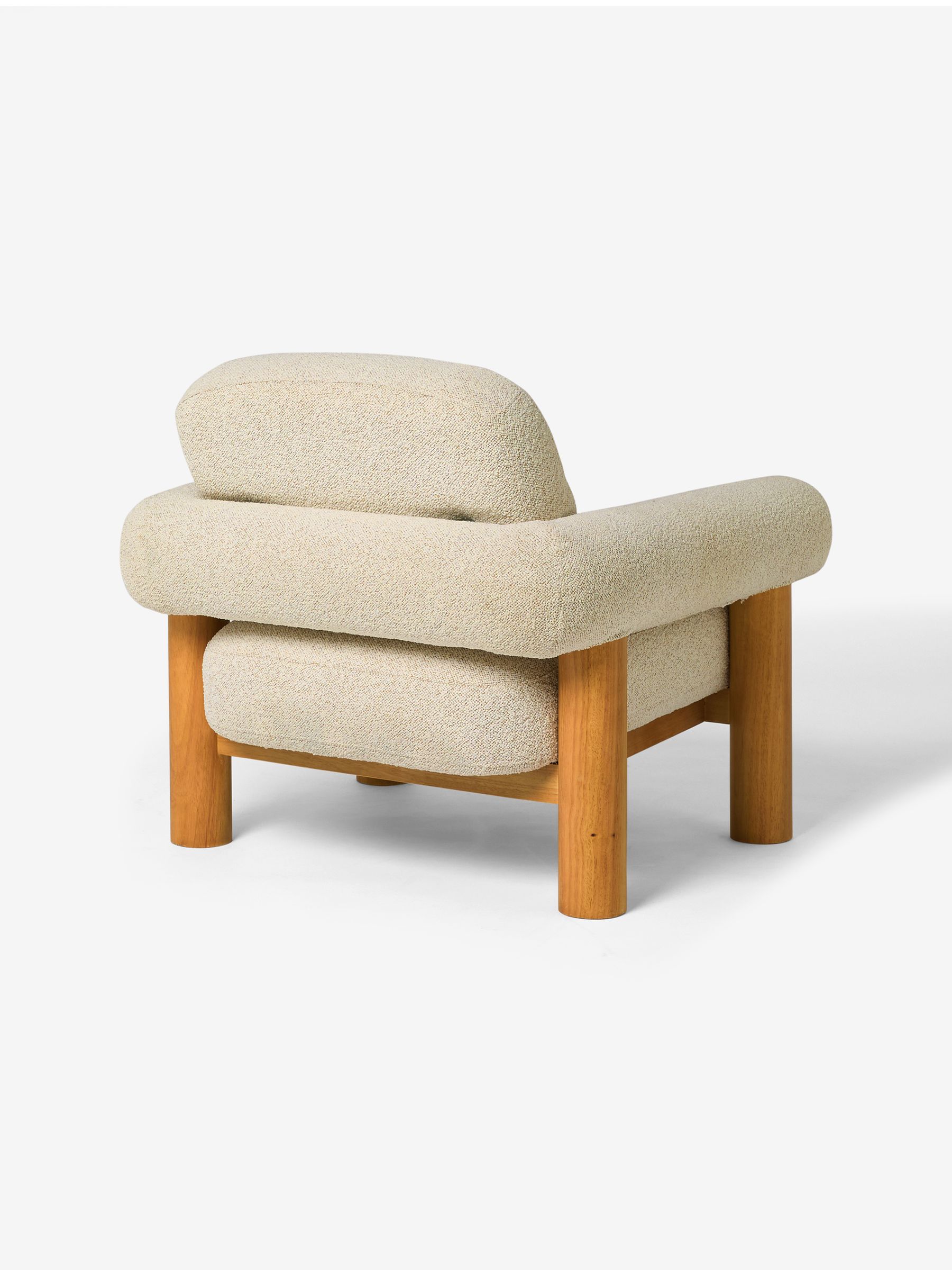 Maxton Chair in Pax Boucle Off White - Image 3 of 4