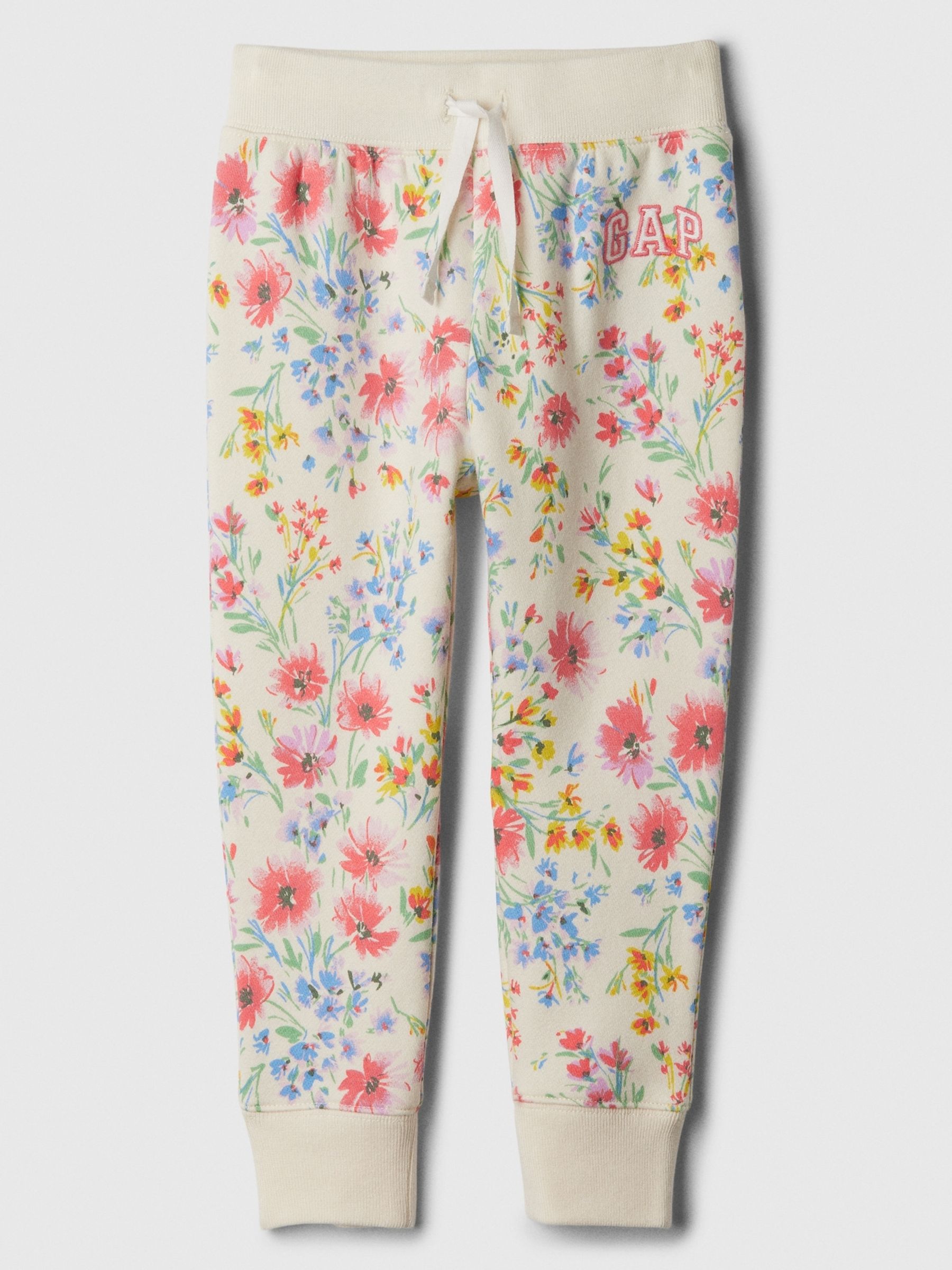 Cream Logo Pull On Joggers (Newborn-5yrs) - Image 1 of 1