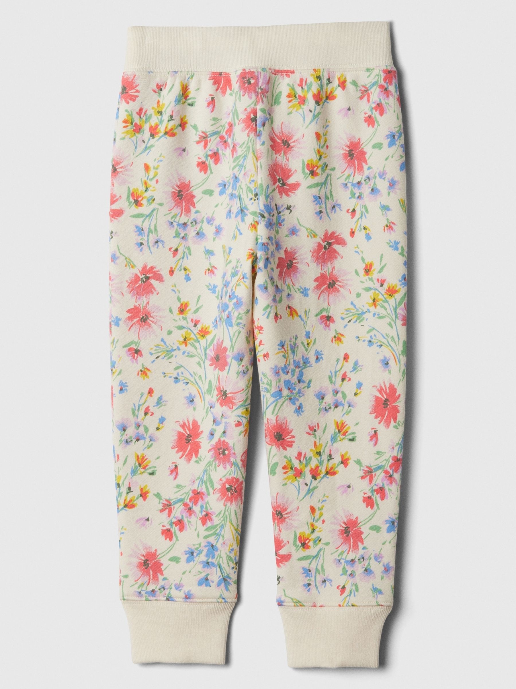 Cream Logo Pull On Joggers (Newborn-5yrs) - Image 2 of 3