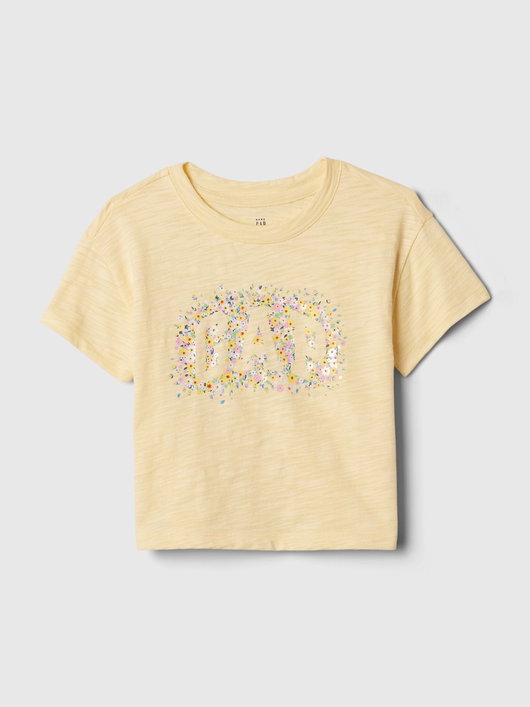 Yellow Arch Logo Graphic Short Sleeve Crew Neck Baby T-Shirt (Newborn-5yrs) - Image 1 of 3