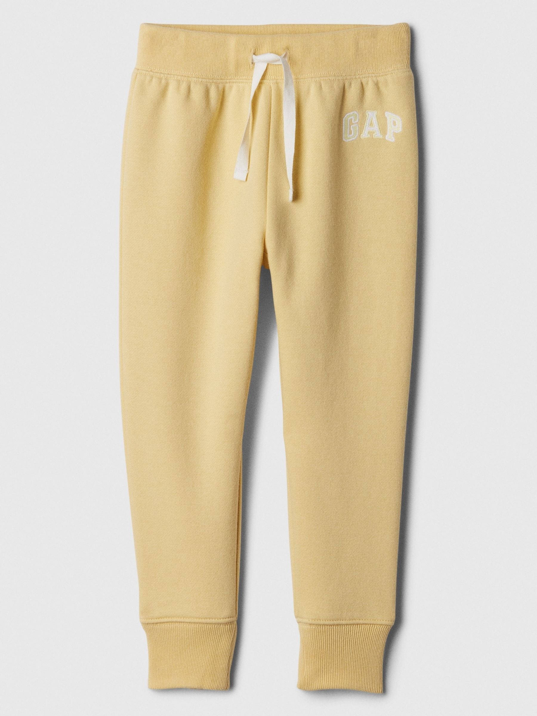 Yellow Logo Pull On Joggers (Newborn-5yrs) - Image 1 of 2