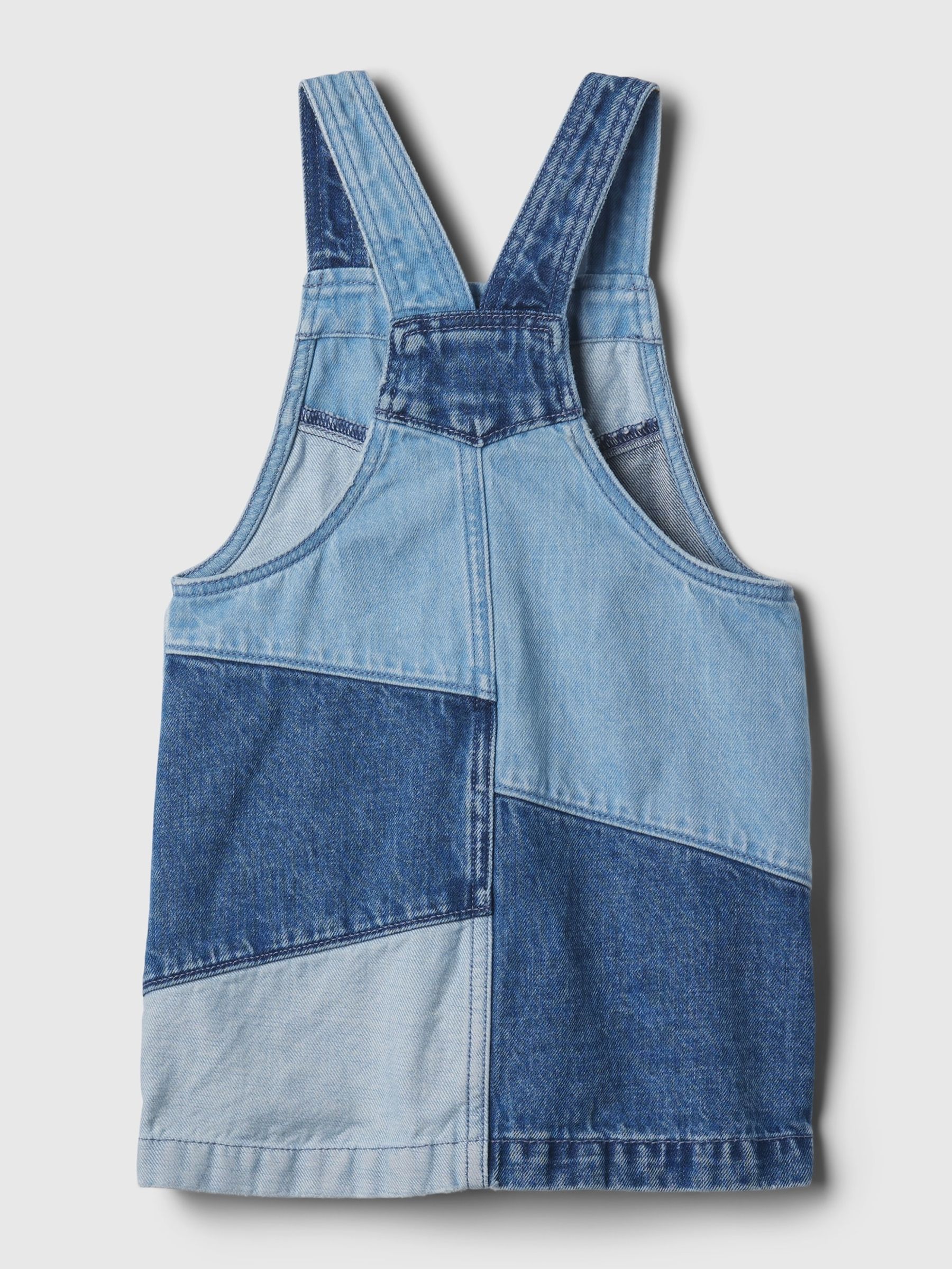 Blue Denim Pinafore (Newborn-5yrs) - Image 2 of 2