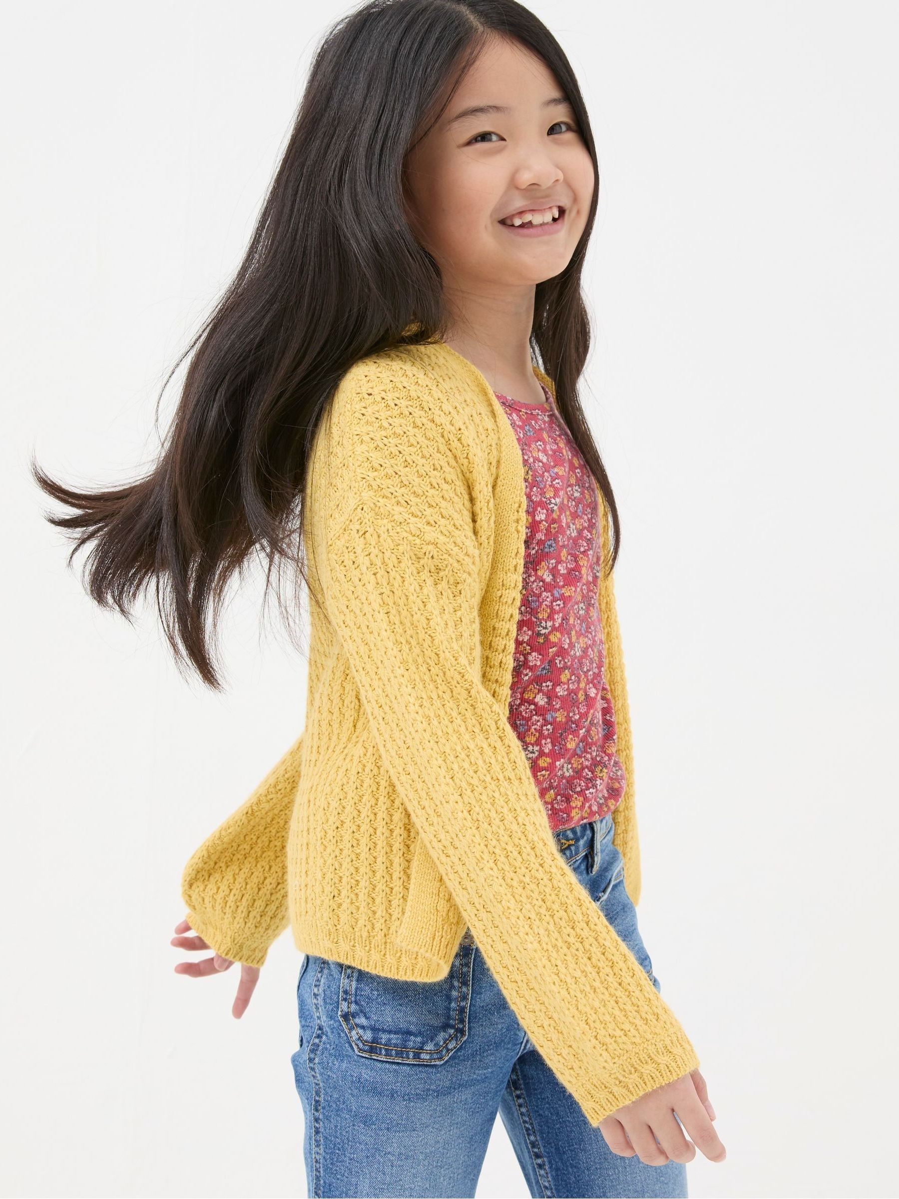 Anna Yellow Cardigan - Image 1 of 4