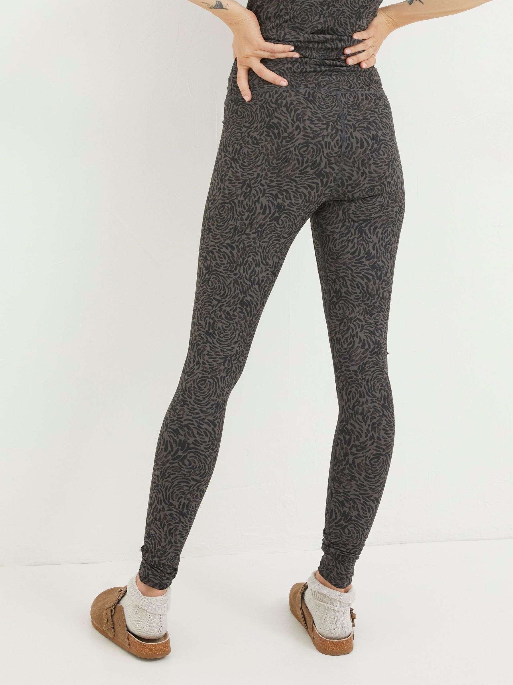 Venus Grey Print Leggings - Image 3 of 5