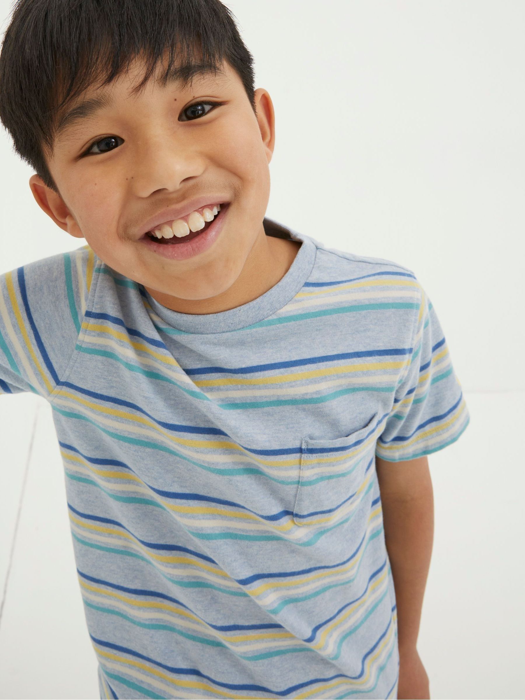 Breton Blue Stripe T-Shirt - Image 3 of 4