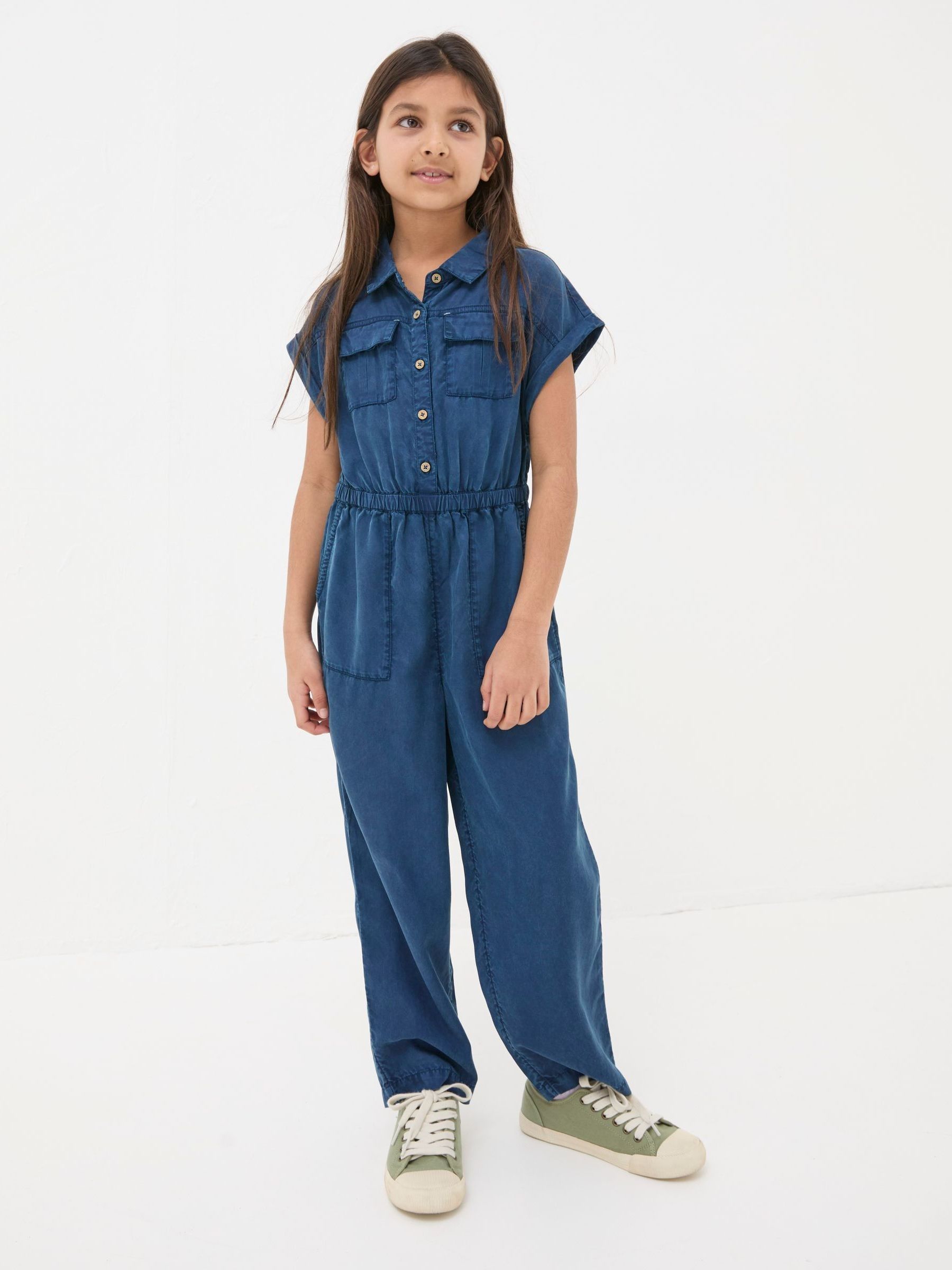 Indigo Blue Jumpsuit - Image 1 of 5