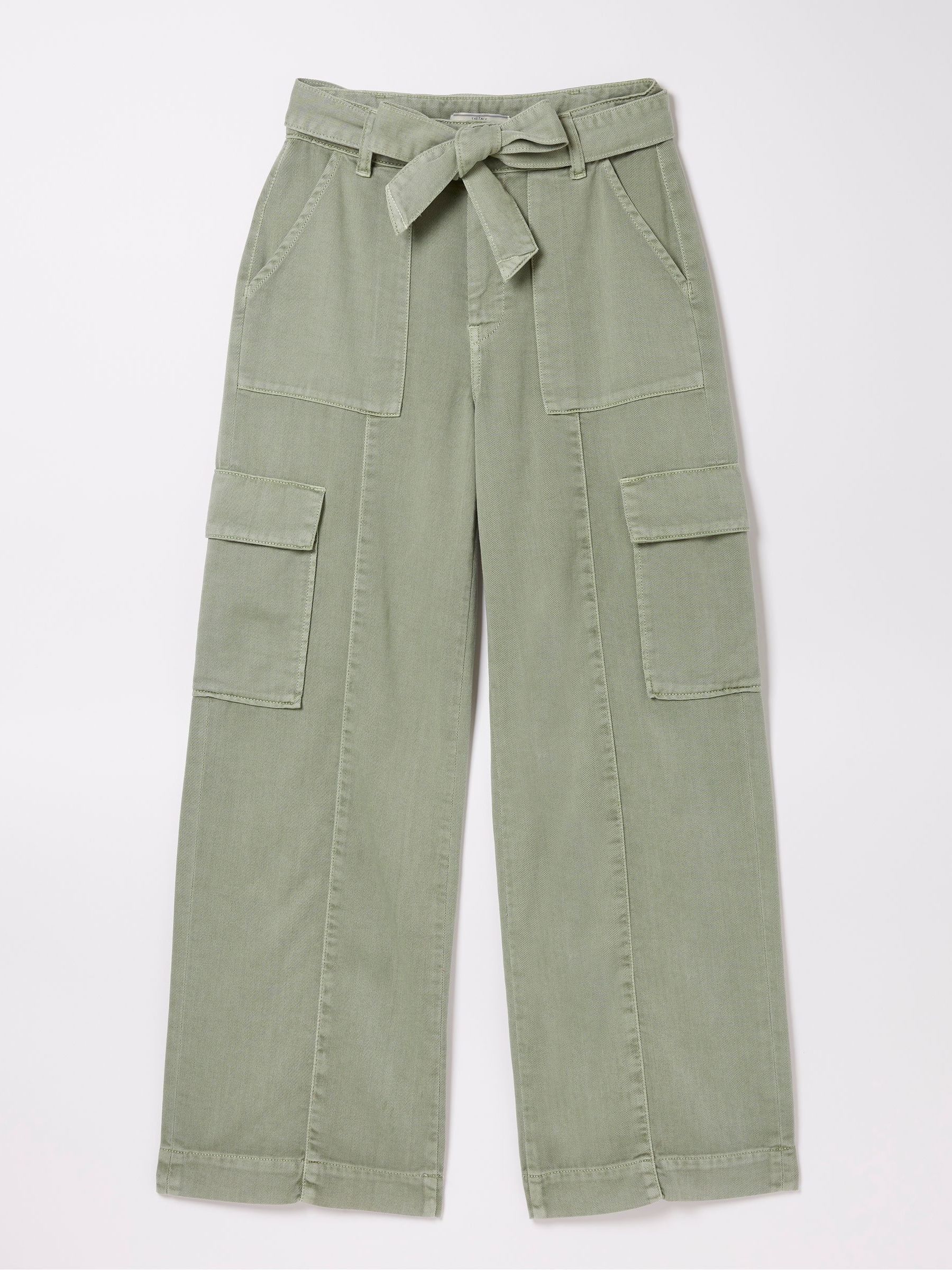 Green Belted Cargo Trousers - Image 5 of 5