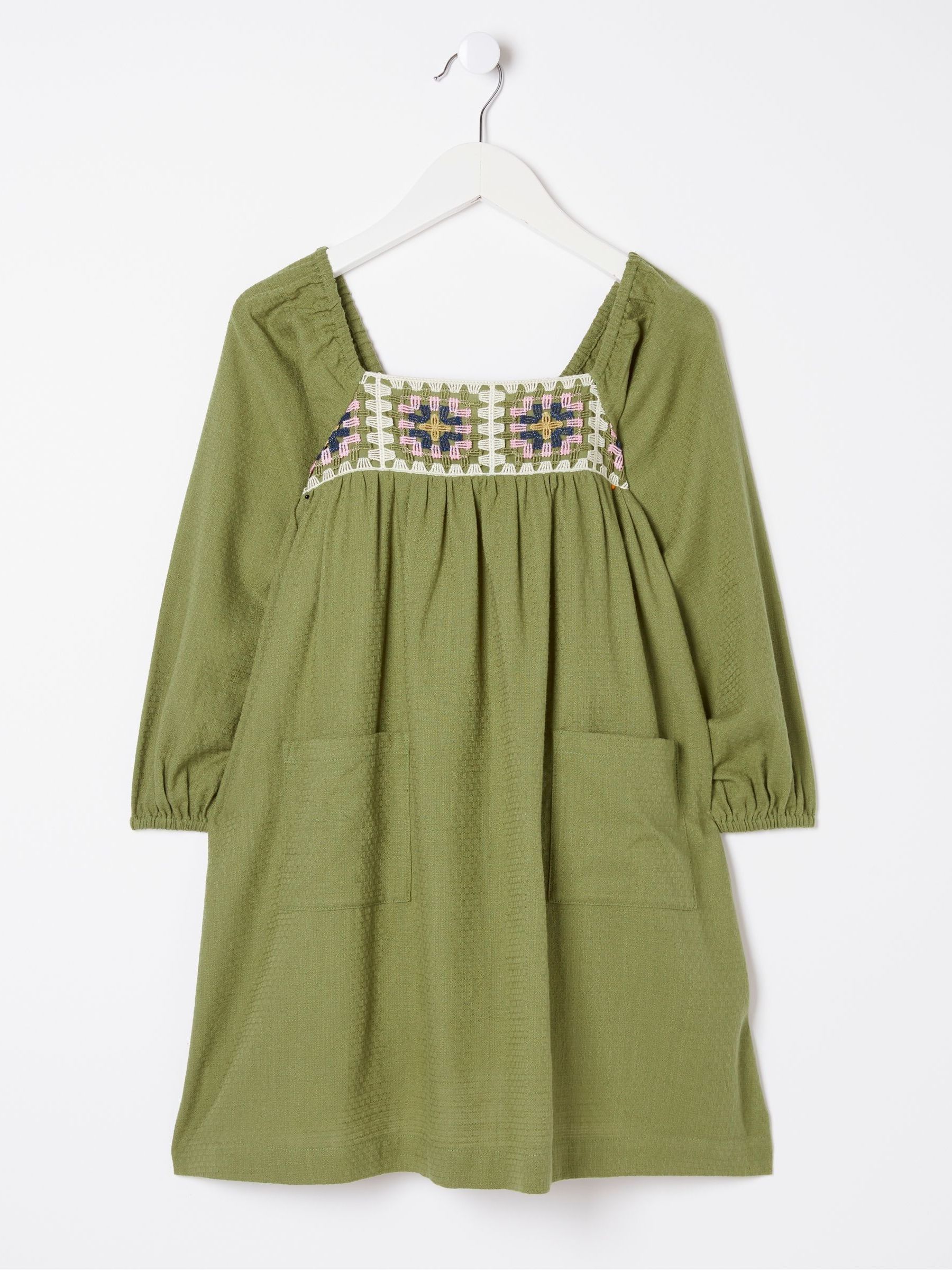 Green Crochet Dress - Image 5 of 5