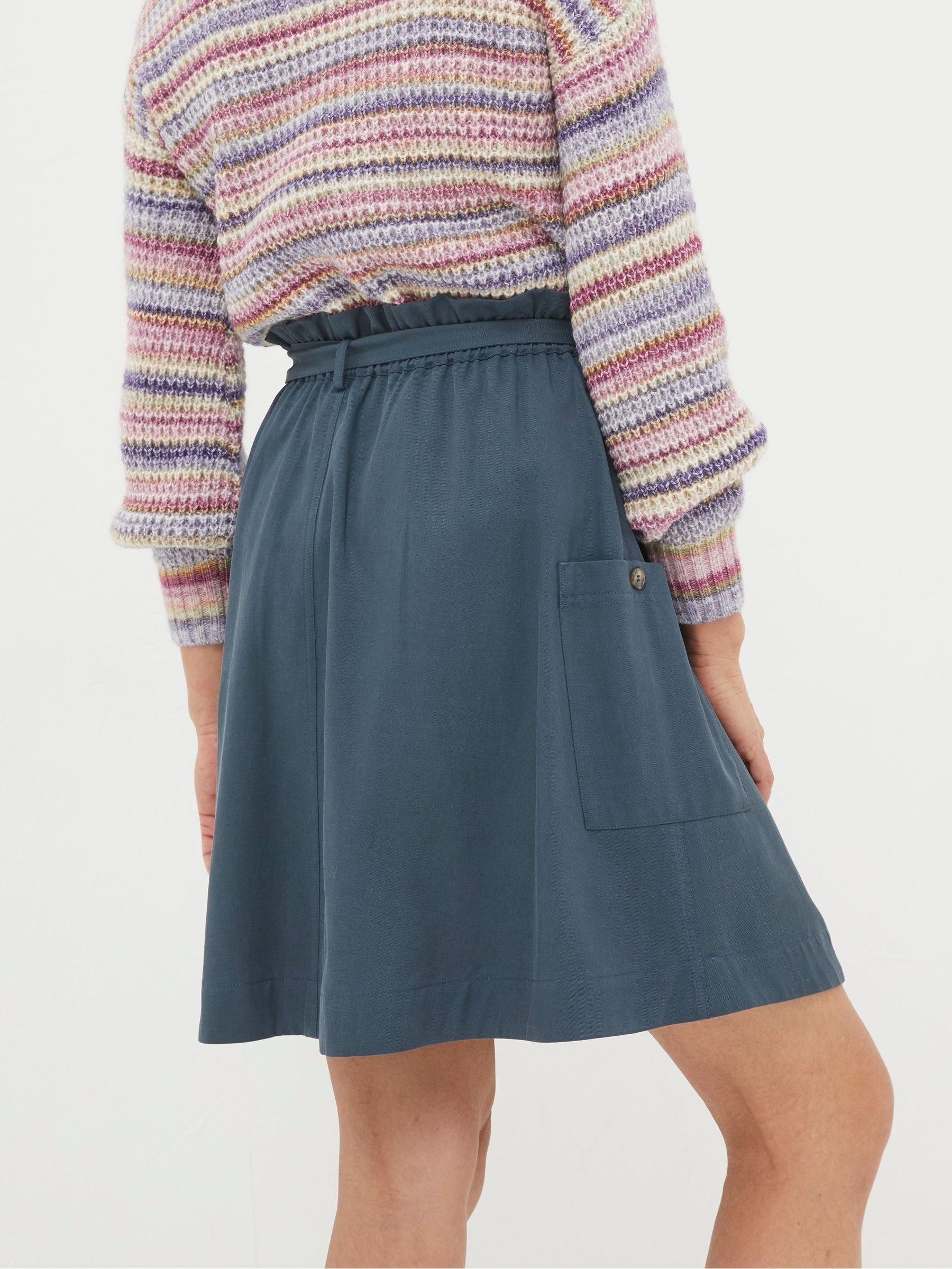 Nicole Grey Utility Skirt - Image 3 of 5