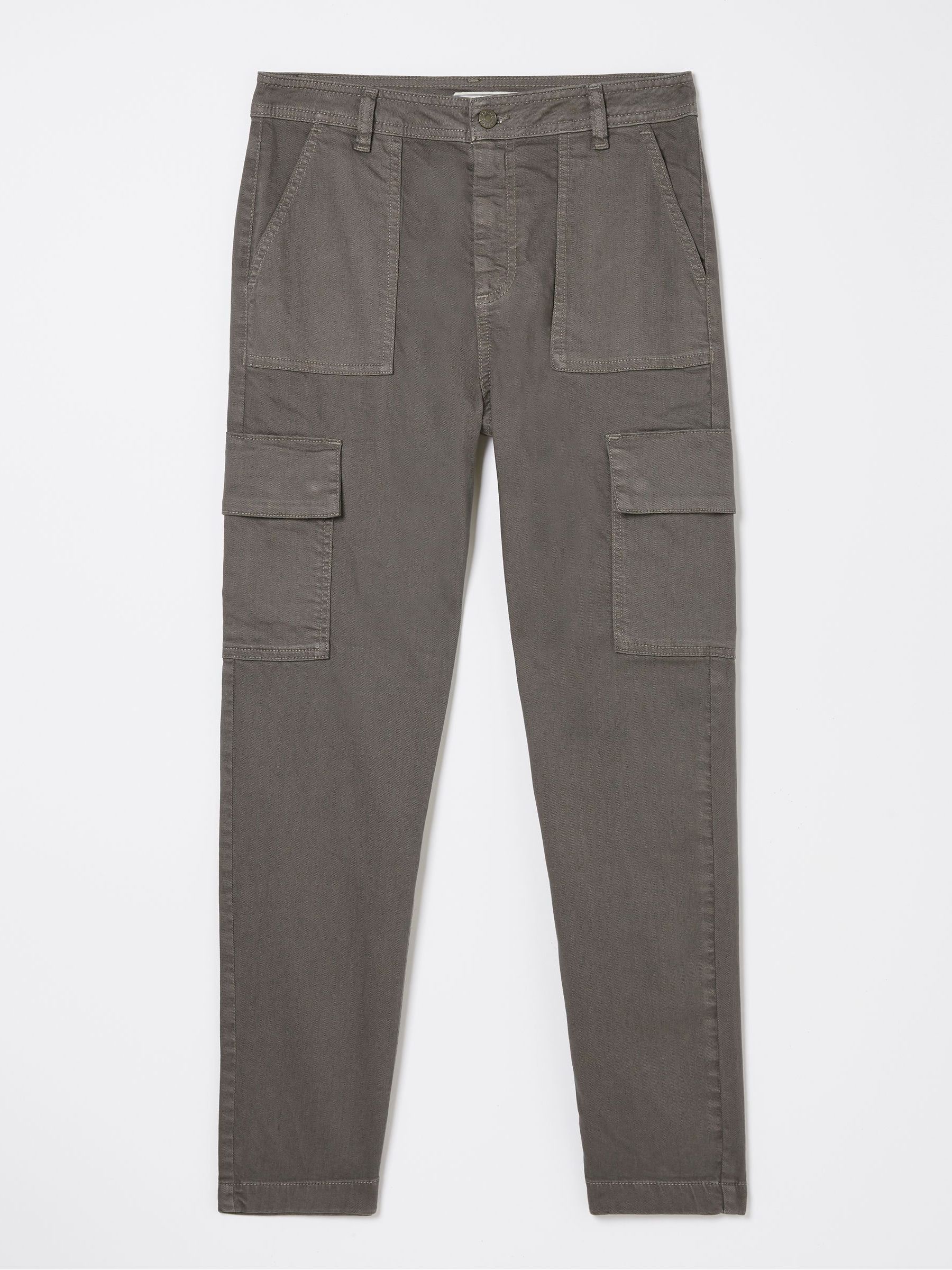 Grey Cargo Chino Trousers - Image 5 of 5