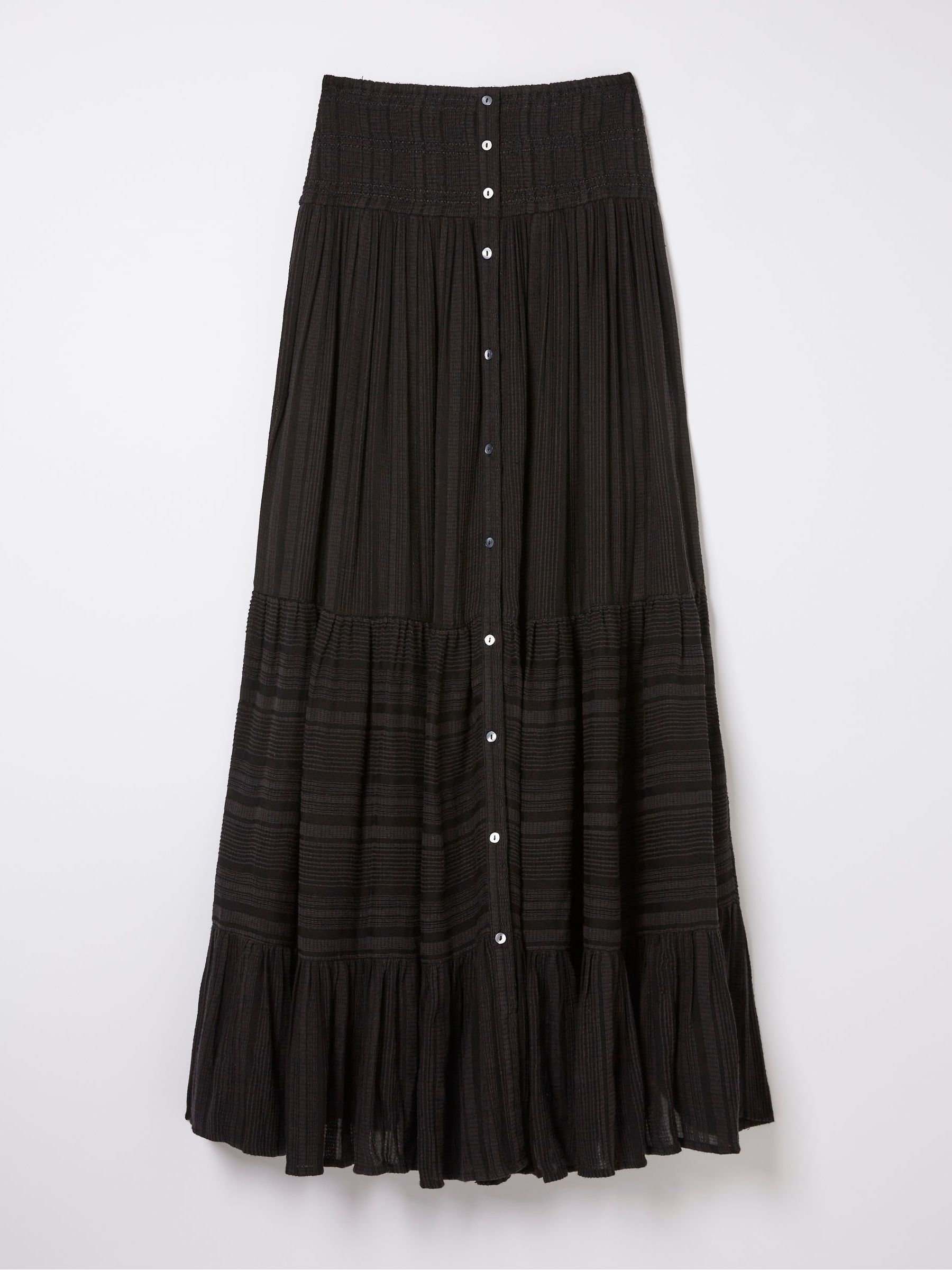 Rhea Black Beach Maxi Skirt - Image 5 of 5