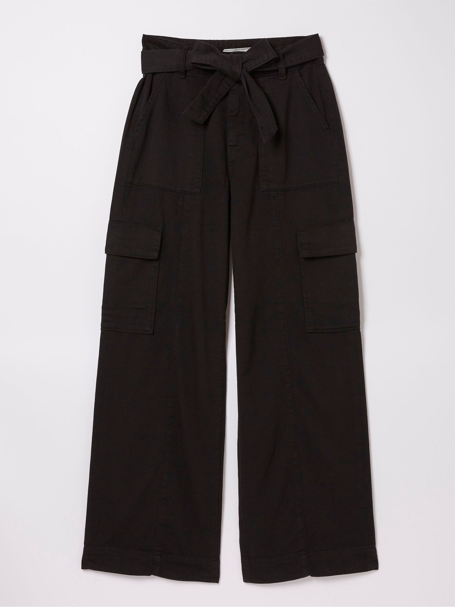 Black Bodi Belted Cargo Trousers - Image 5 of 5