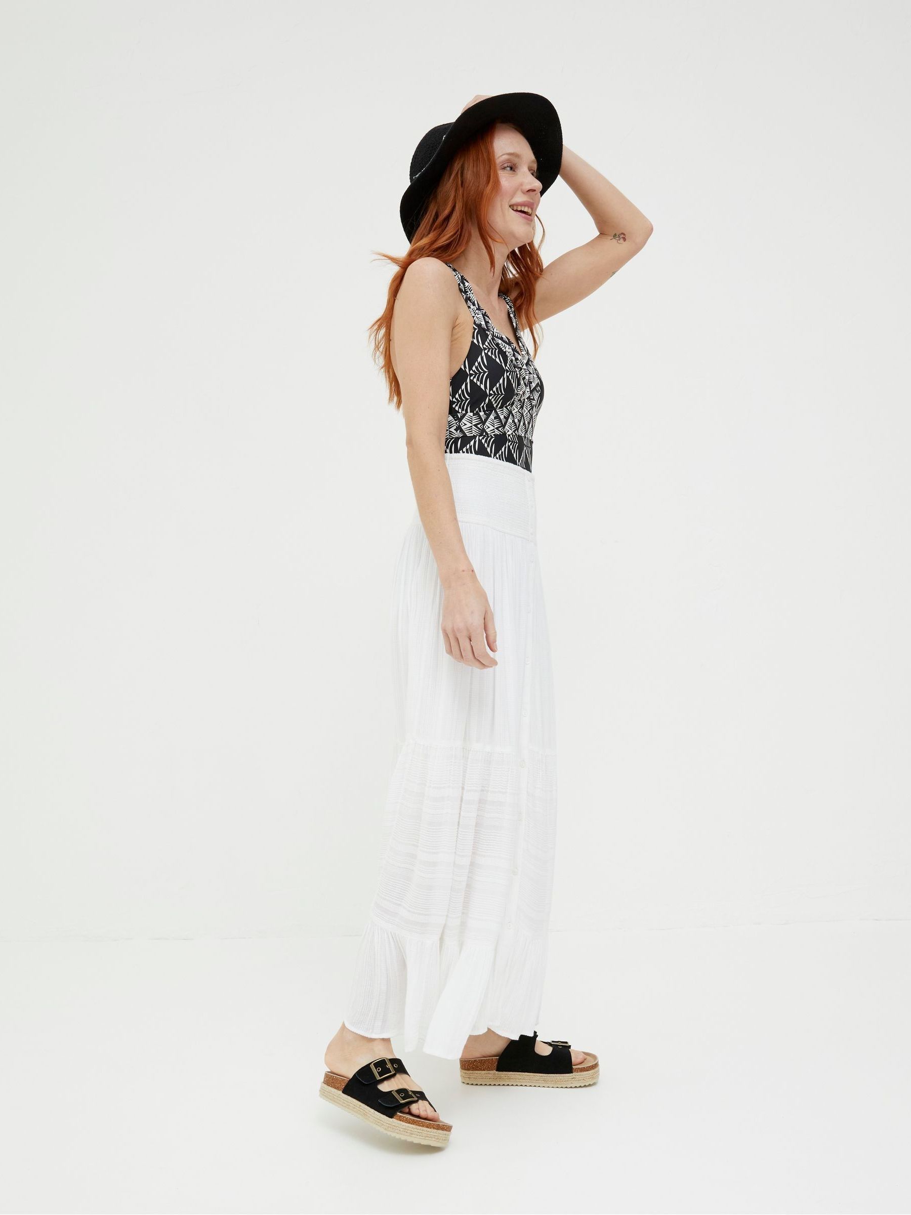 Rhea Natural Beach Maxi Skirt - Image 3 of 5