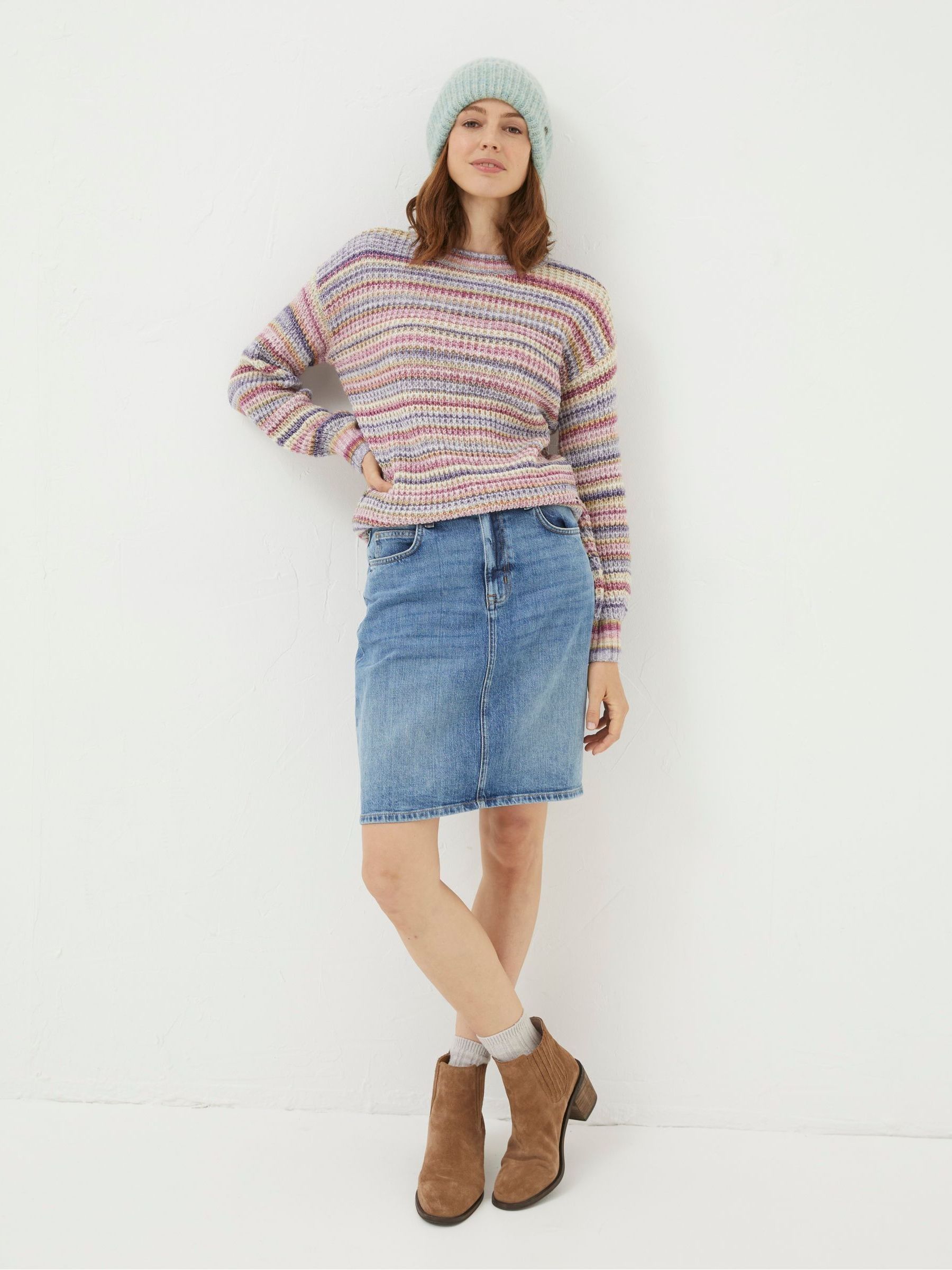 Hattie Blue Denim Skirt - Image 2 of 5