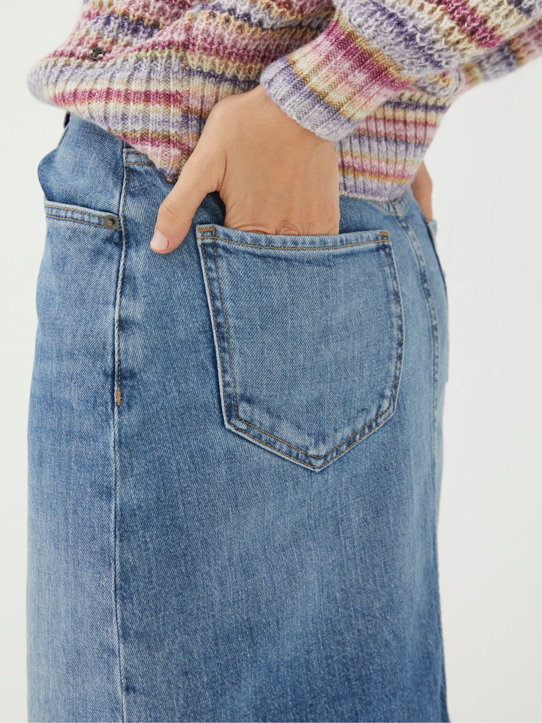 Hattie Blue Denim Skirt - Image 3 of 5