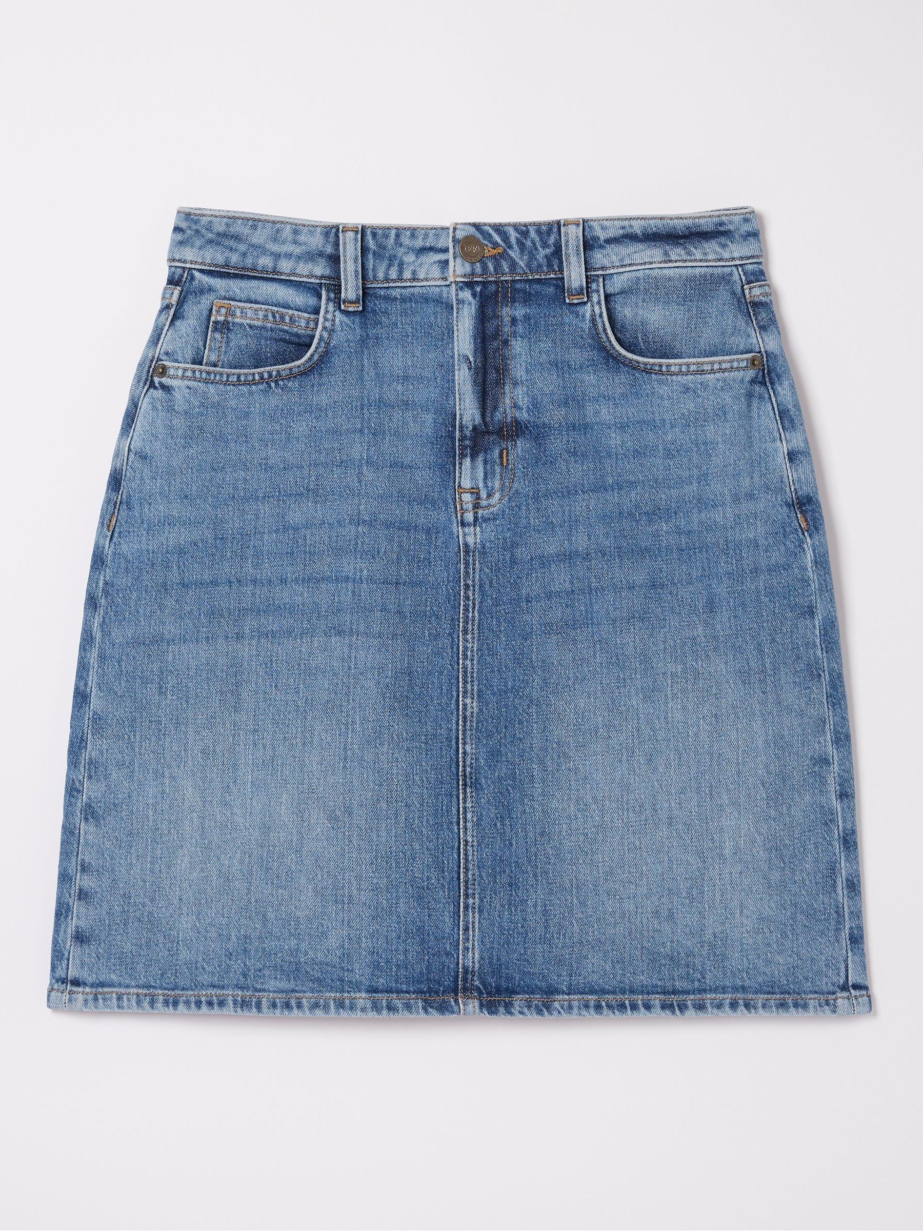 Hattie Blue Denim Skirt - Image 5 of 5