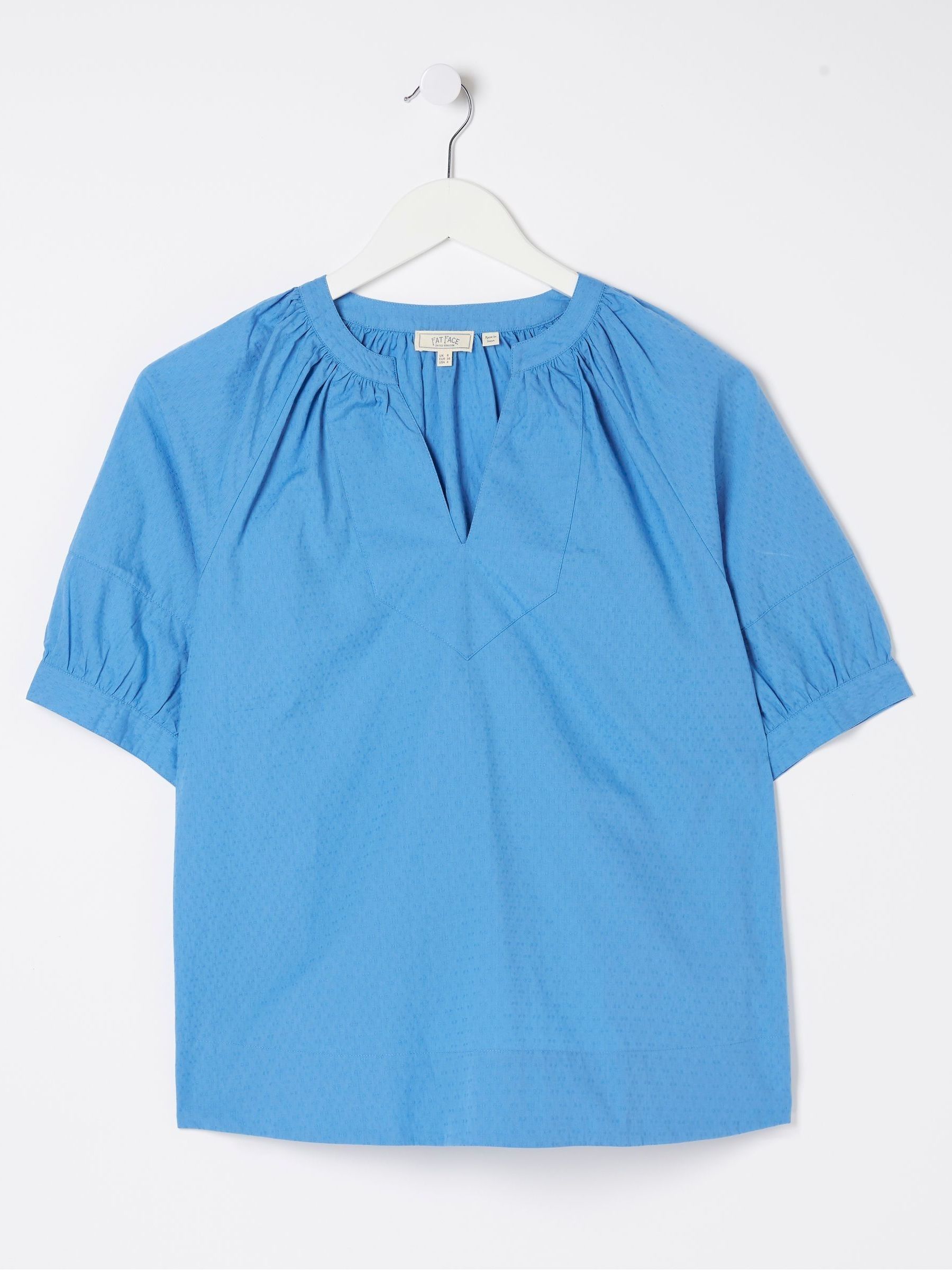 Asha Blue Blouse - Image 6 of 6