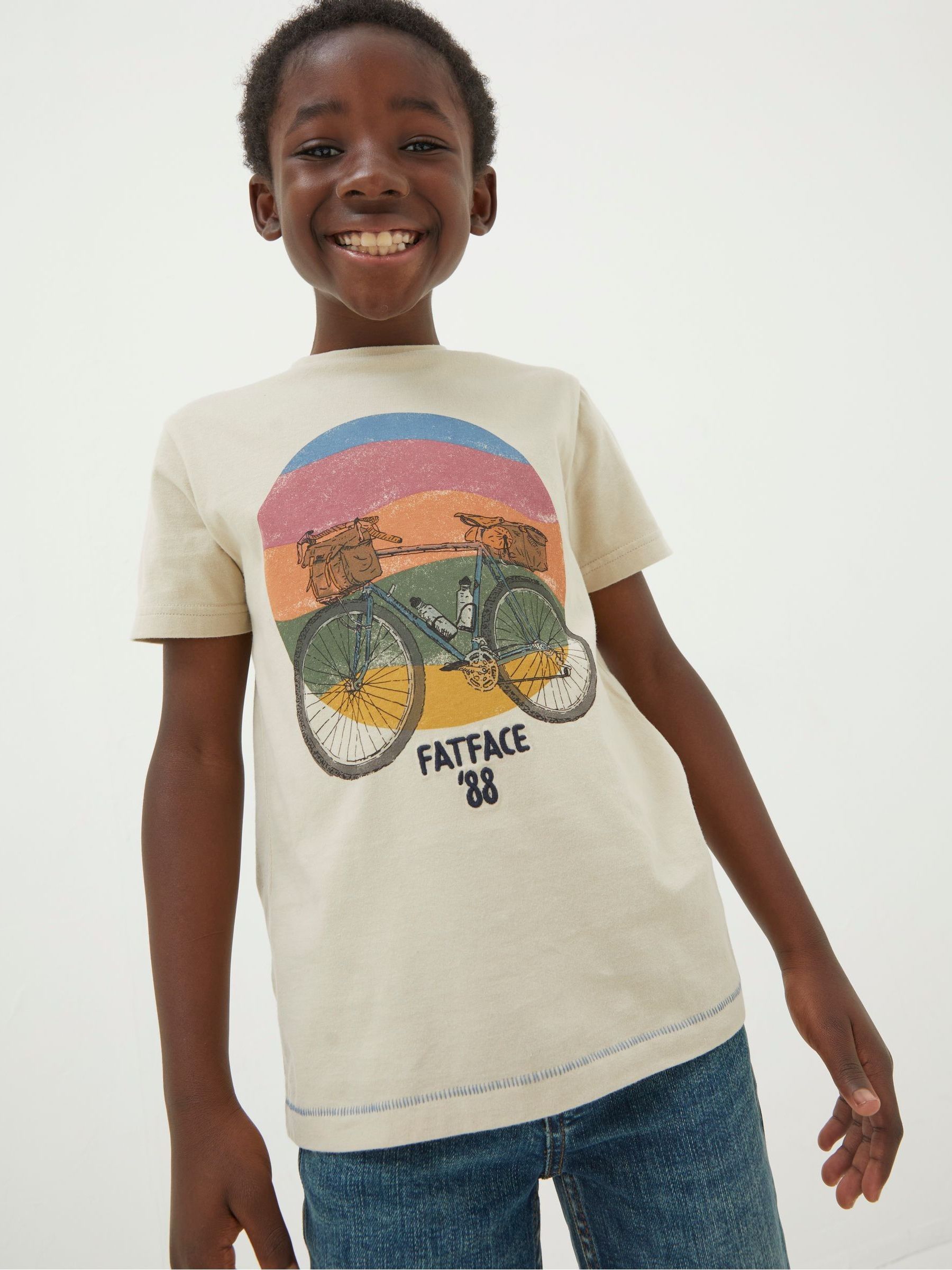 Natural Bike Sunset Jersey T-Shirt - Image 1 of 4