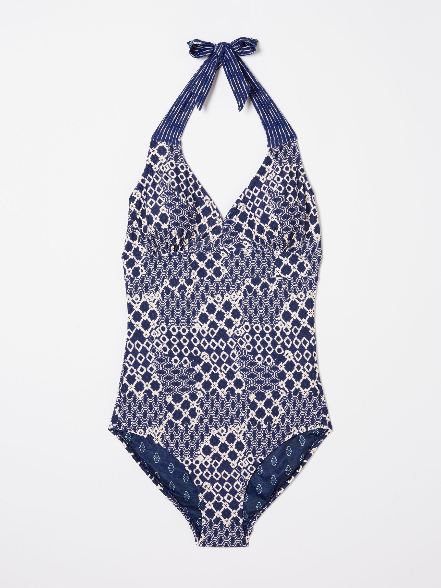 Ari Blue Patchwork Geo Swimsuit - Image 6 of 6