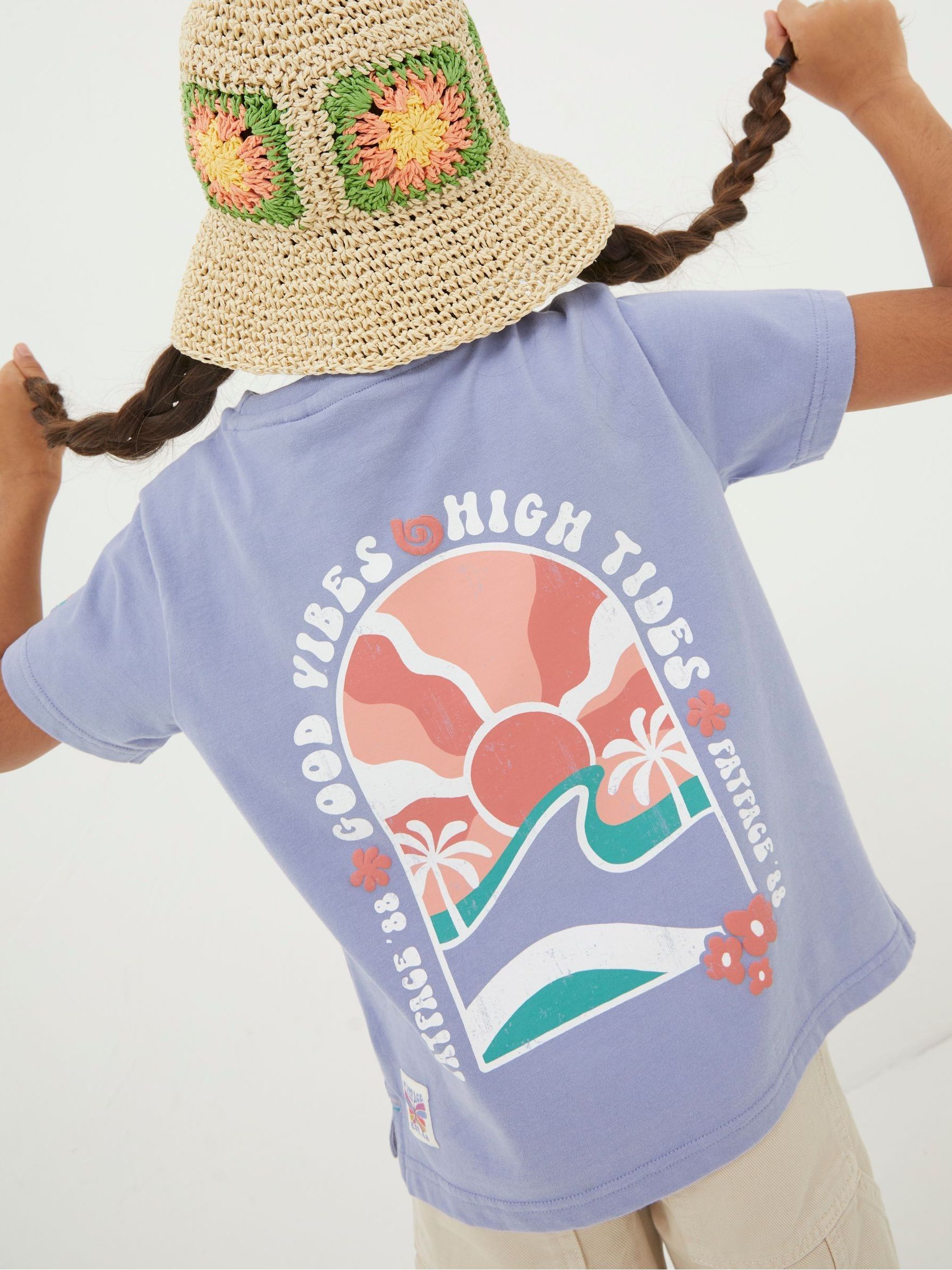 Blue Good Vibes T-Shirt - Image 2 of 4