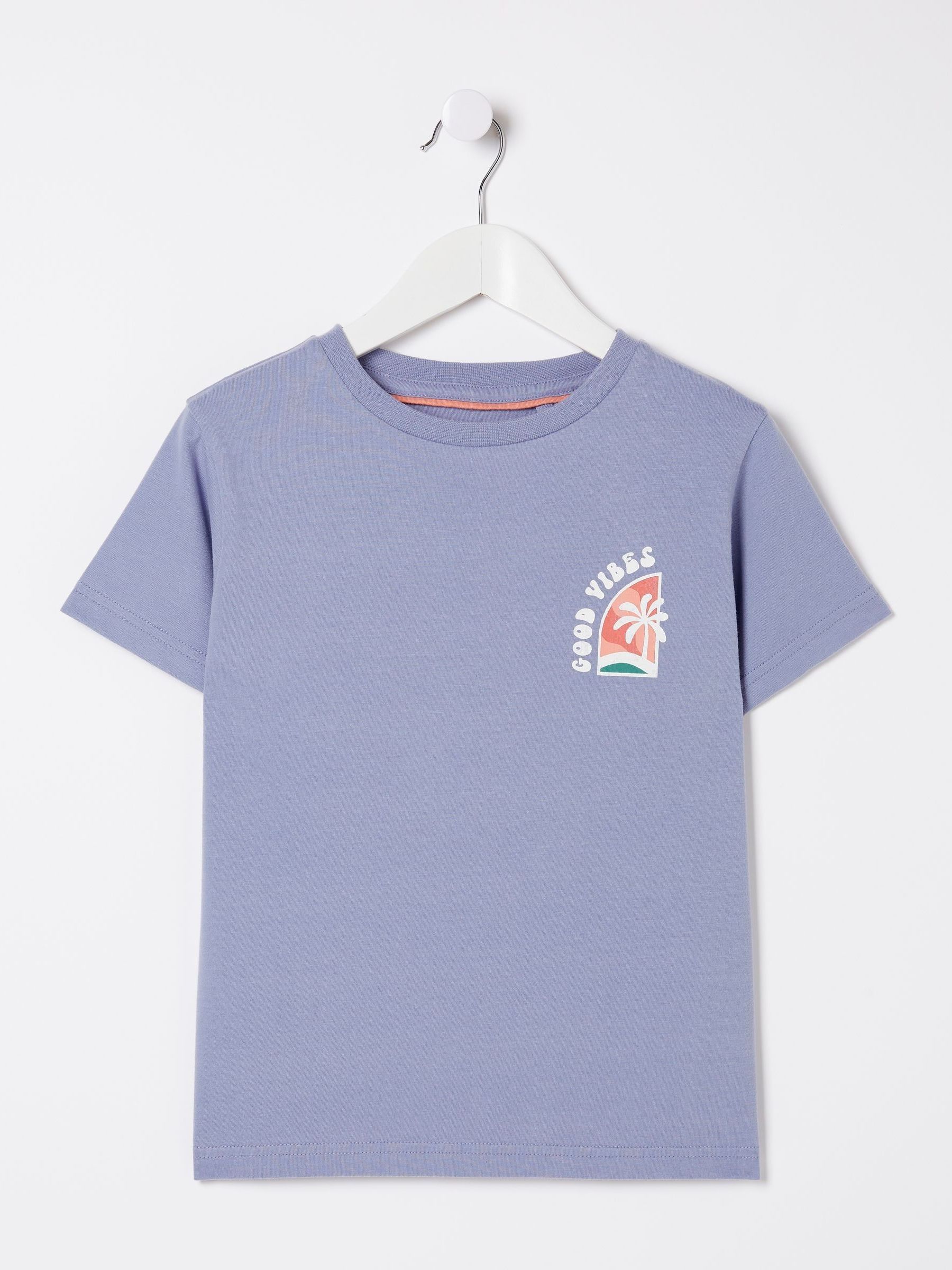 Blue Good Vibes T-Shirt - Image 4 of 4