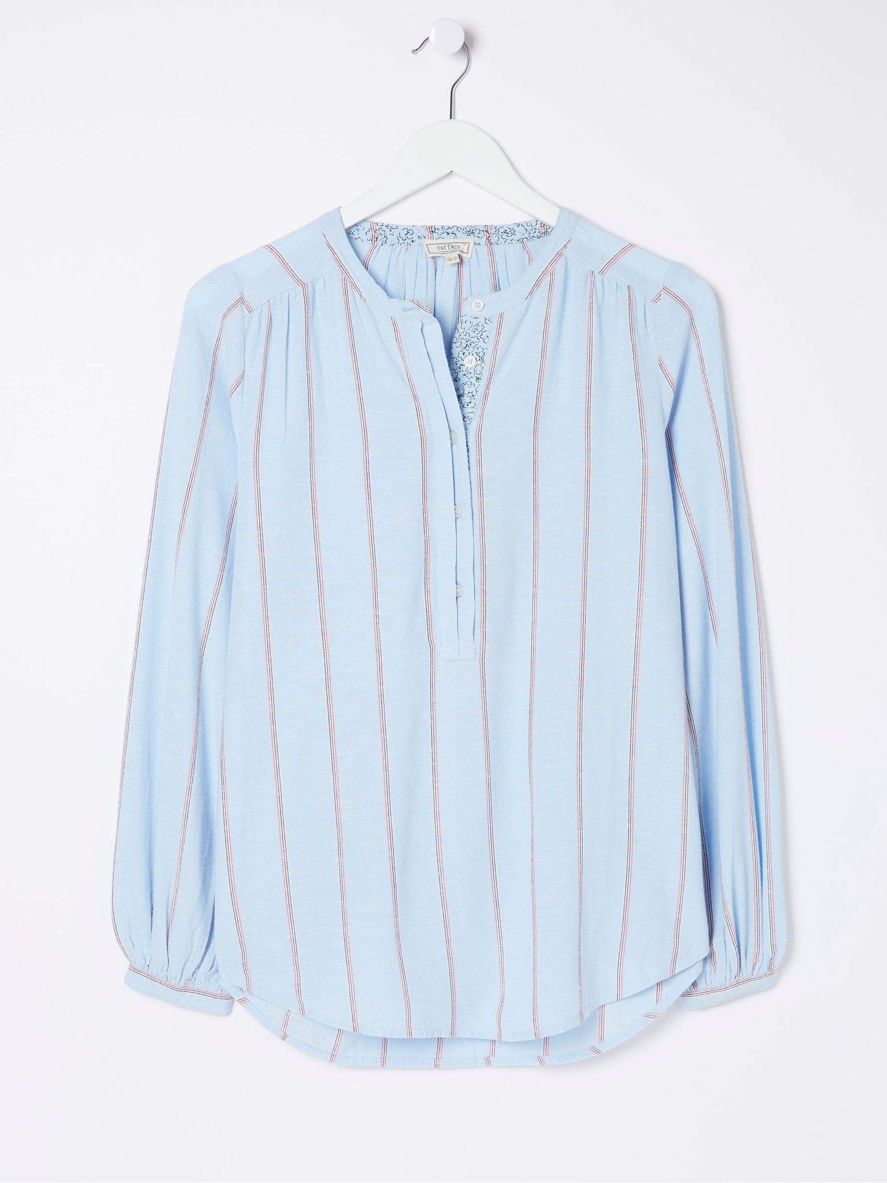Mallie Blue Stripe Shirt - Image 5 of 5