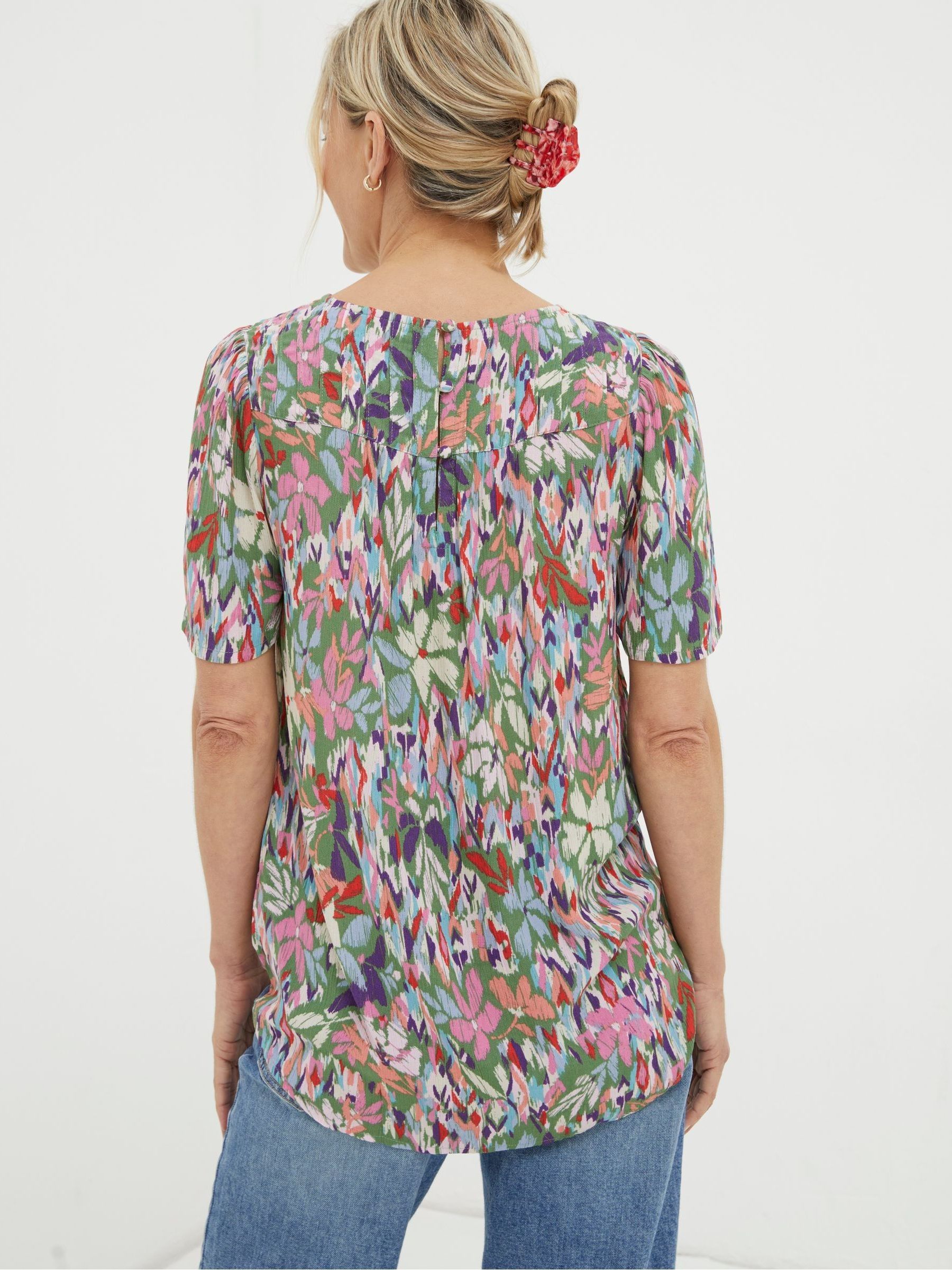 Lyndy Green Expressive Floral Blouse - Image 2 of 6
