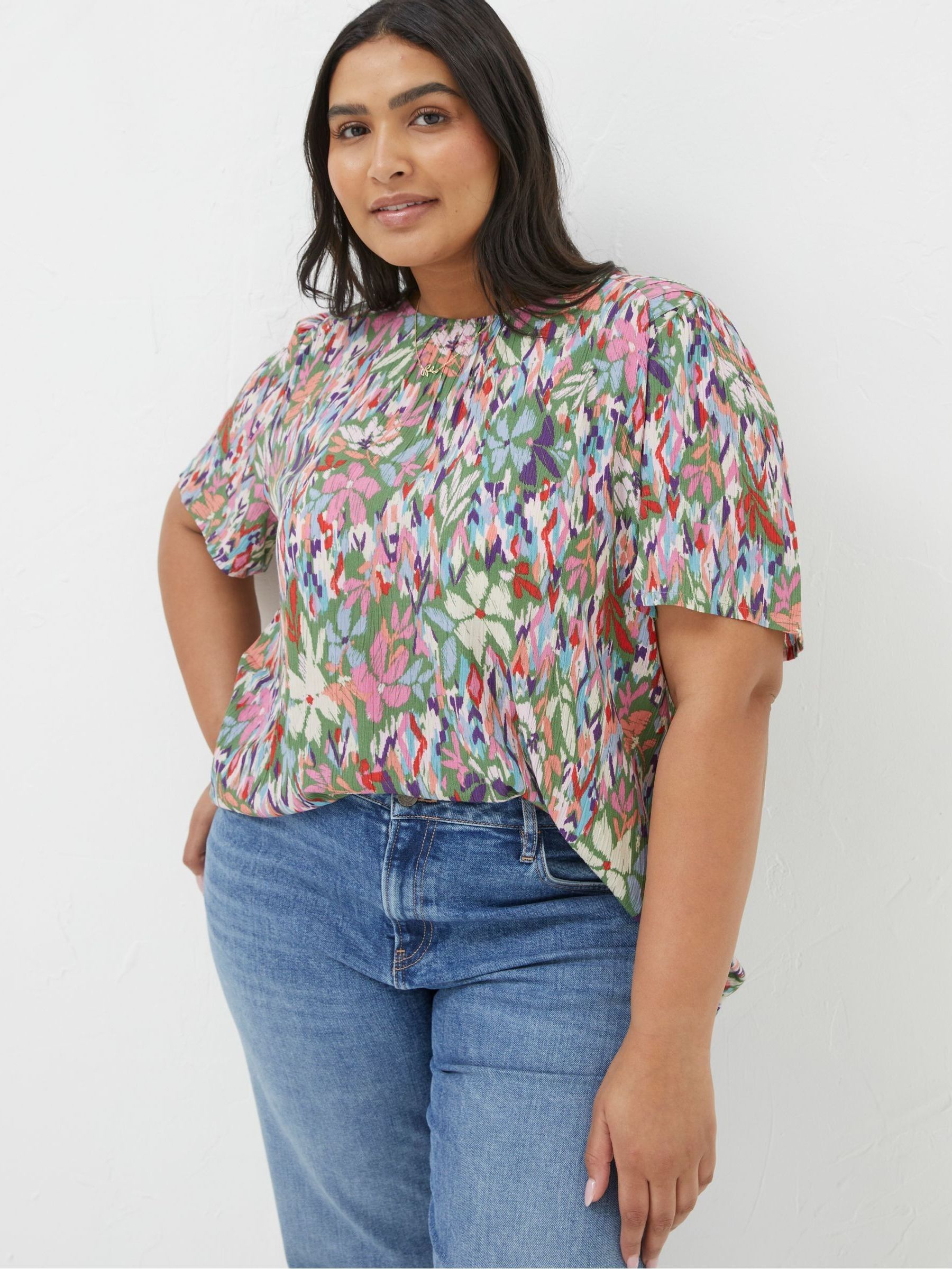 Lyndy Green Expressive Floral Blouse - Image 4 of 6