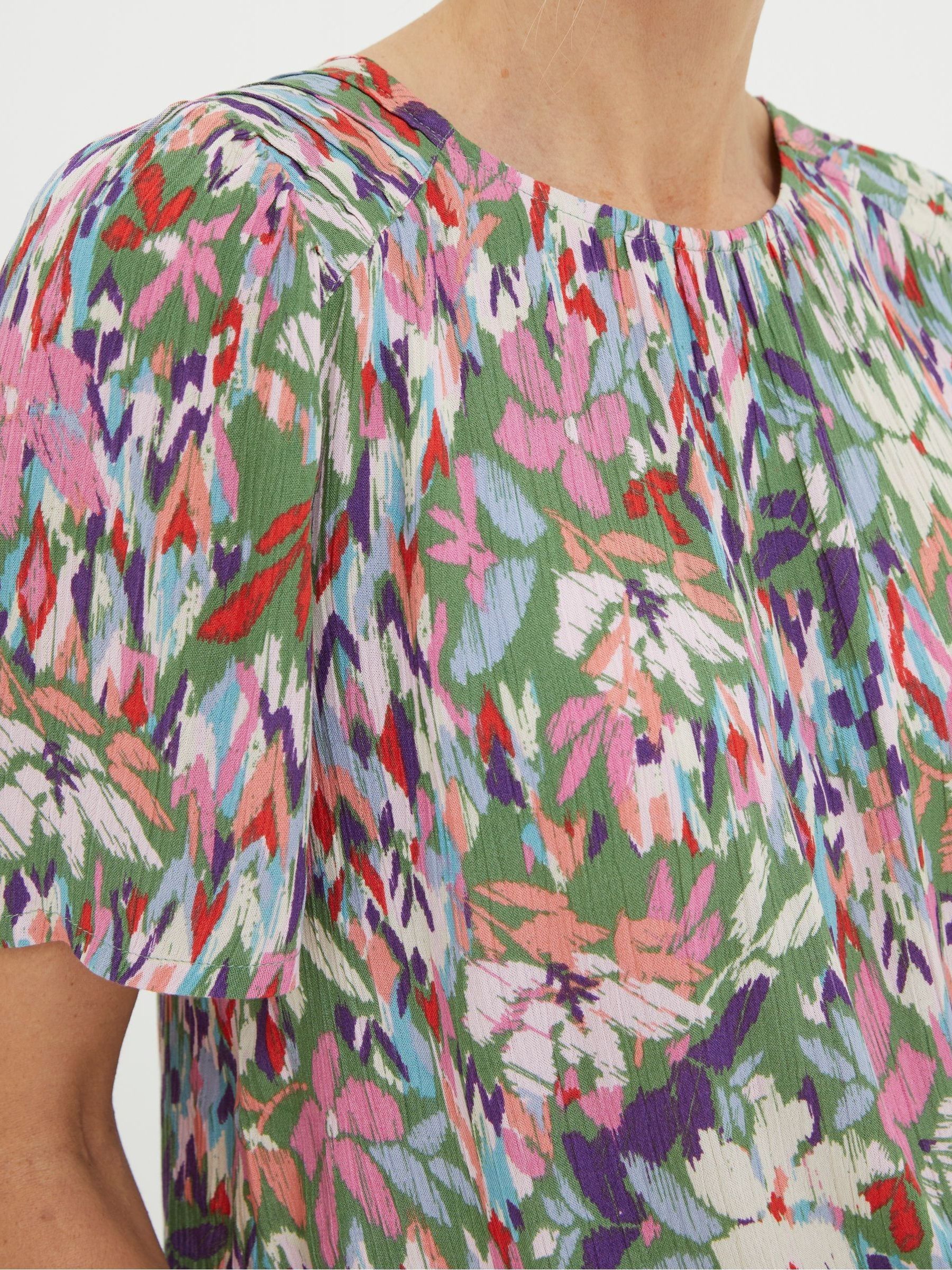 Lyndy Green Expressive Floral Blouse - Image 5 of 6