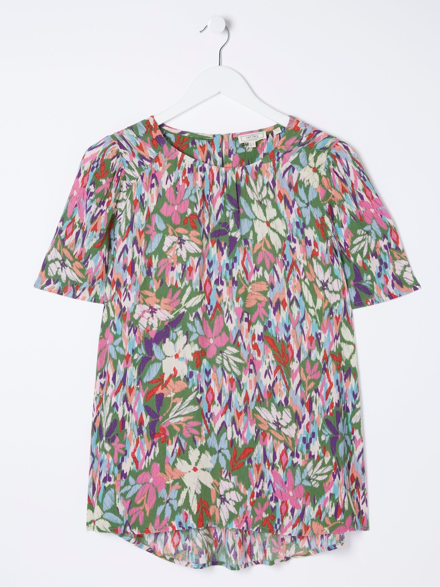 Lyndy Green Expressive Floral Blouse - Image 6 of 6
