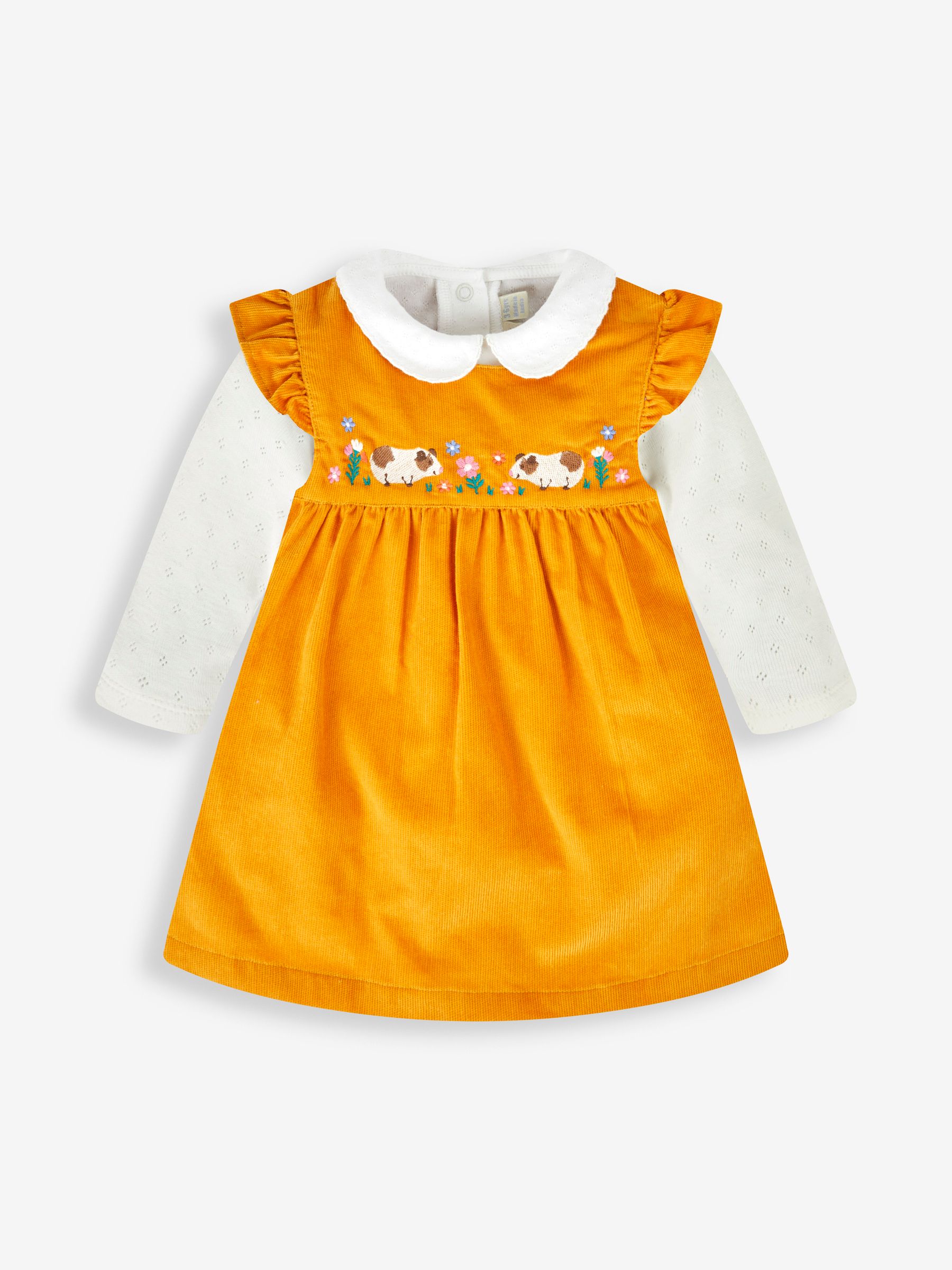 Mustard Yellow Guinea Pig Dress Set - Image 1 of 3