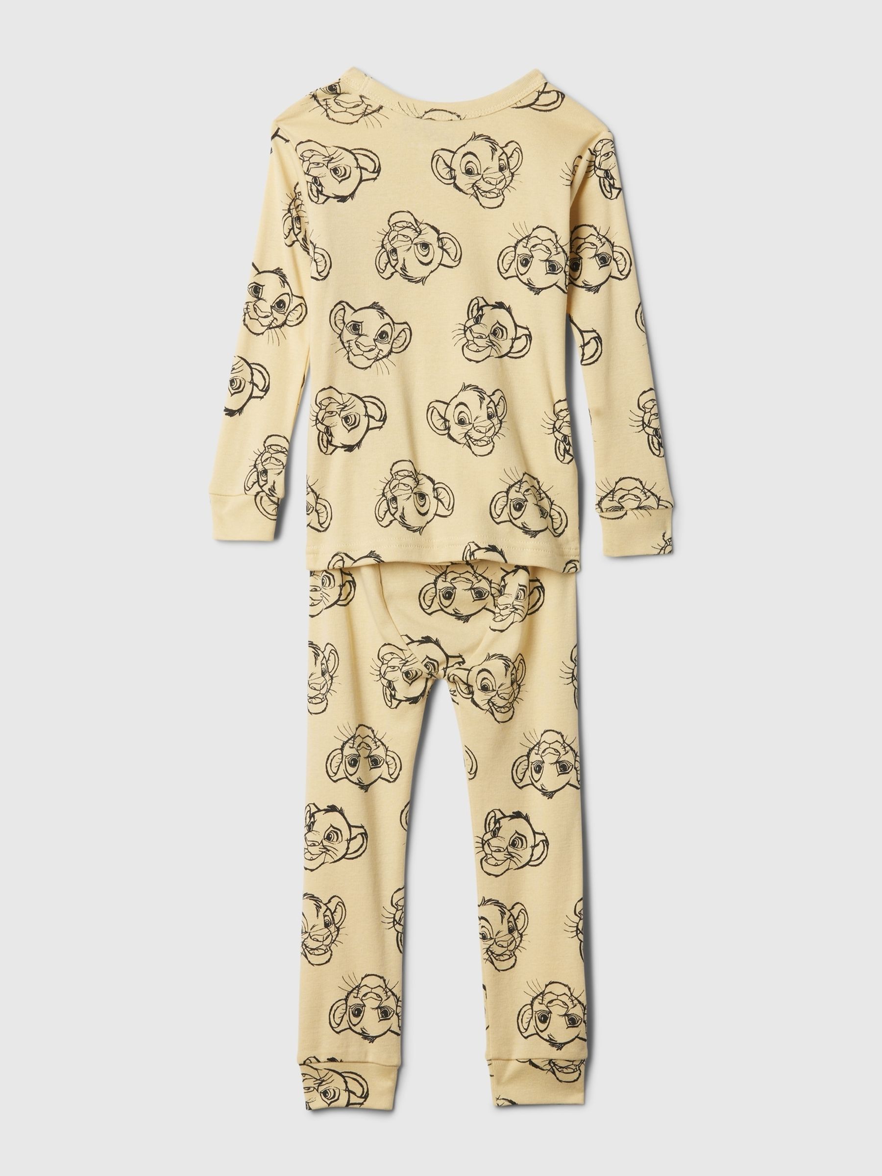 Yellow Disney Simba Graphic Pyjama Set (12mths-5yrs) - Image 2 of 2