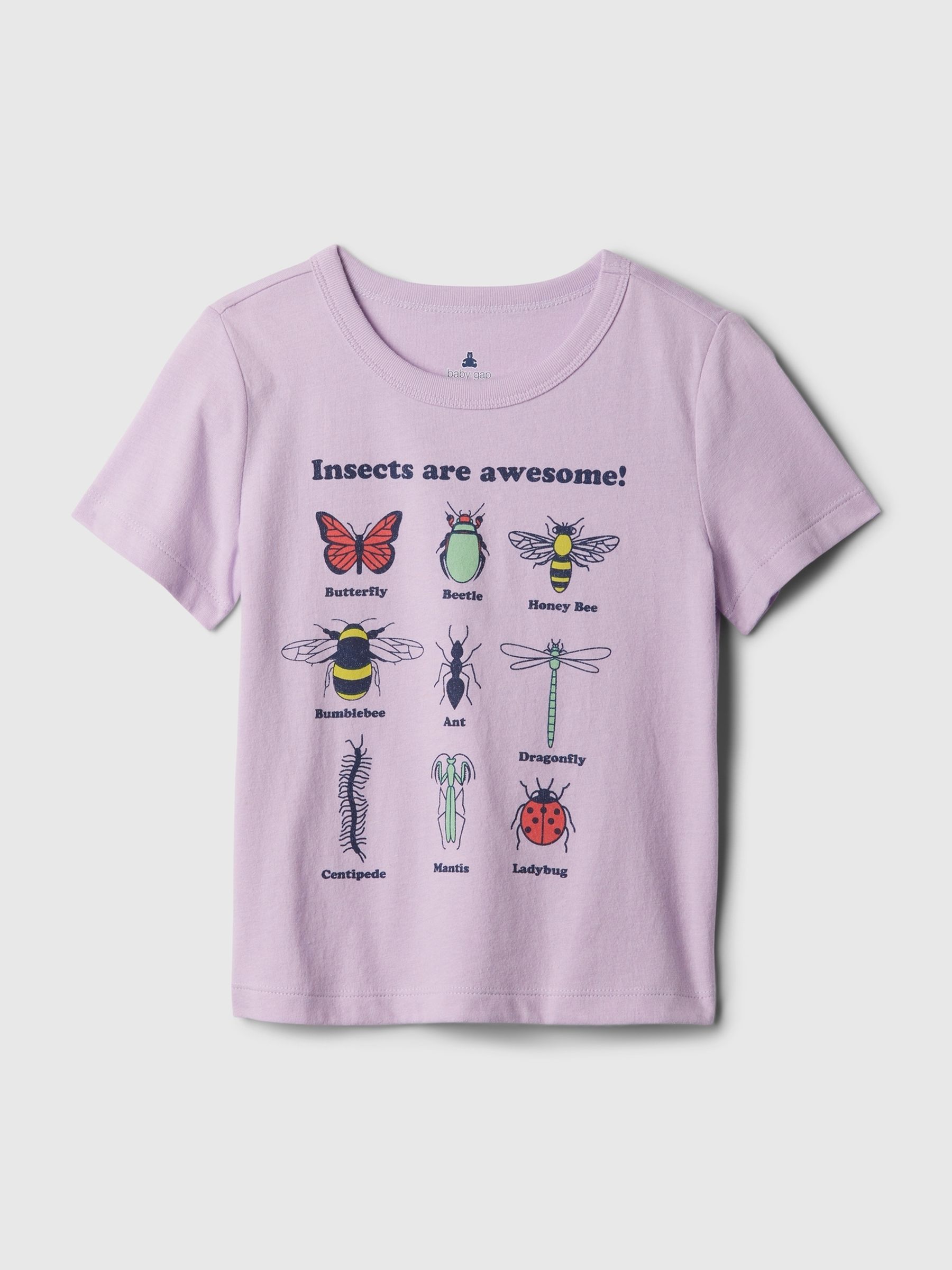 Pink Graphic Crew Neck Short Sleeve T-Shirt (Newborn-5yrs) - Image 1 of 1