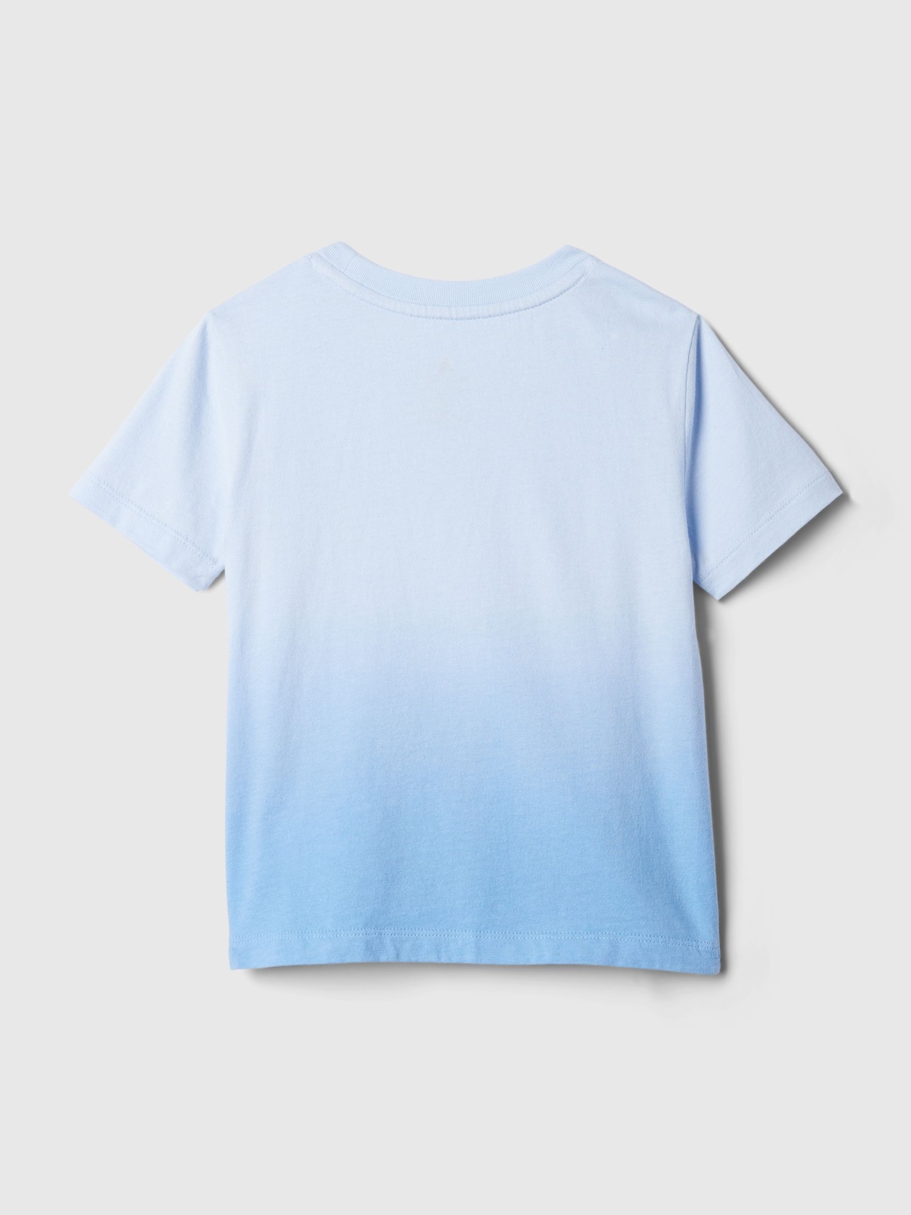 Blue Short Sleeve Crew Neck T-Shirt (Newborn-5yrs) - Image 5 of 6