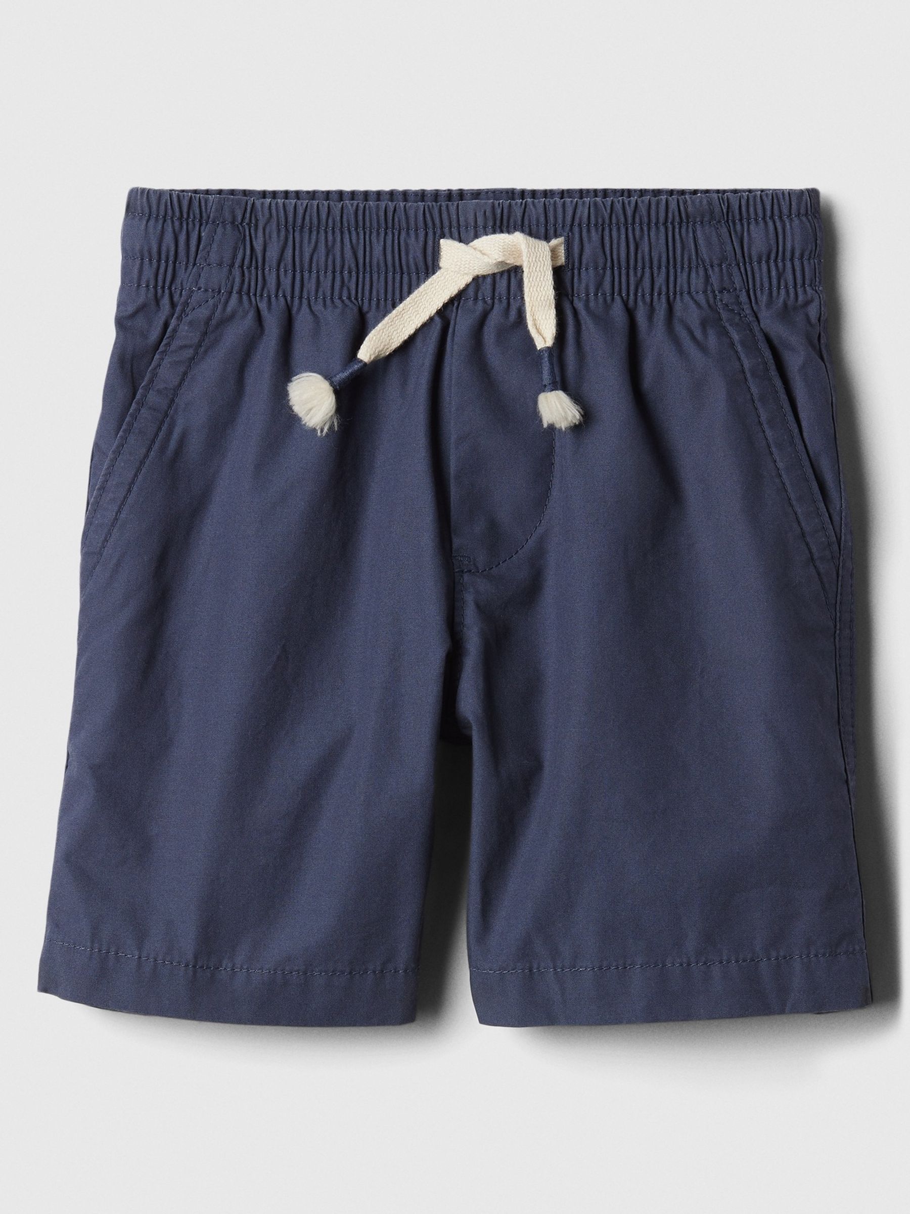 Blue Cotton Easy Pull On Shorts (Newborn-5yrs) - Image 1 of 1