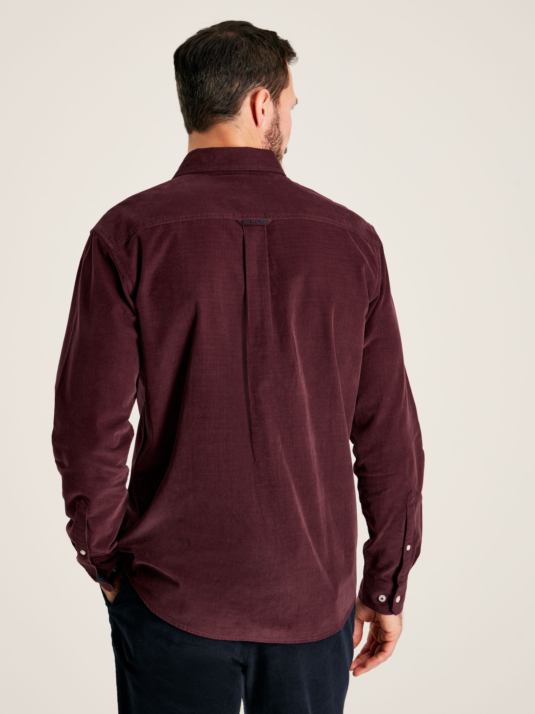 Miller Burgundy Corduroy Shirt - Image 2 of 6